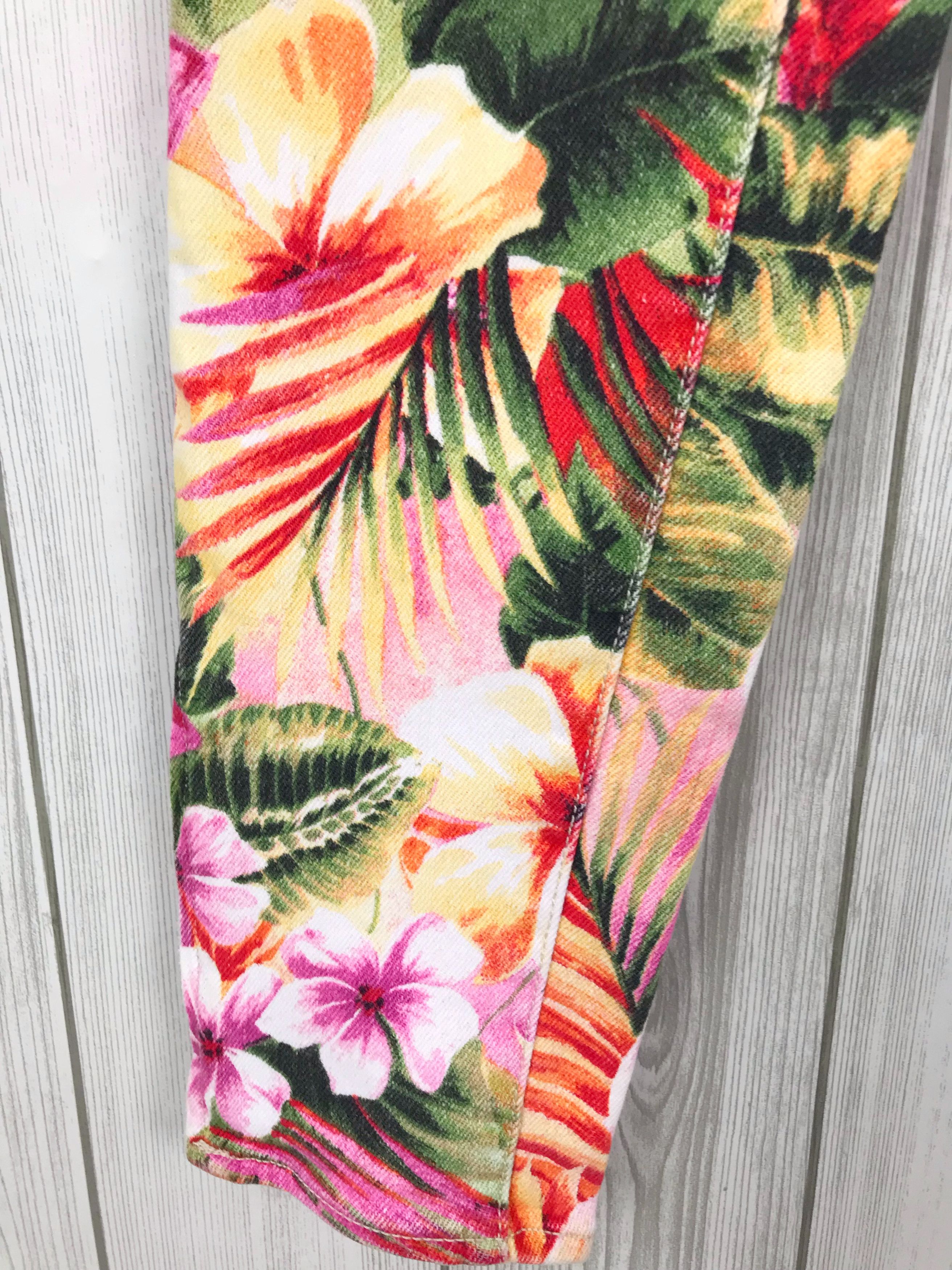 Denim & Supply Ralph Lauren DENIM & SUPPLY Ralph Lauren Floral Stretch Denim Jeans Size US 28 / EU 44 - 5 Thumbnail