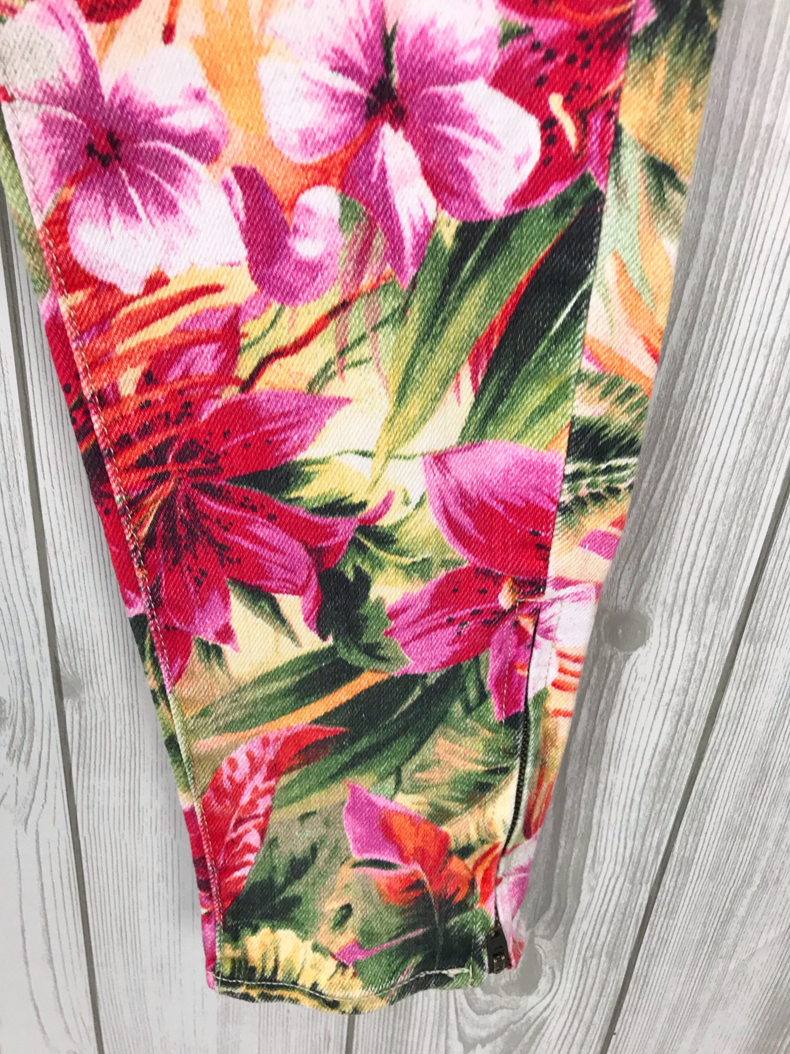 Denim & Supply Ralph Lauren DENIM & SUPPLY Ralph Lauren Floral Stretch Denim Jeans Size US 28 / EU 44 - 8 Thumbnail