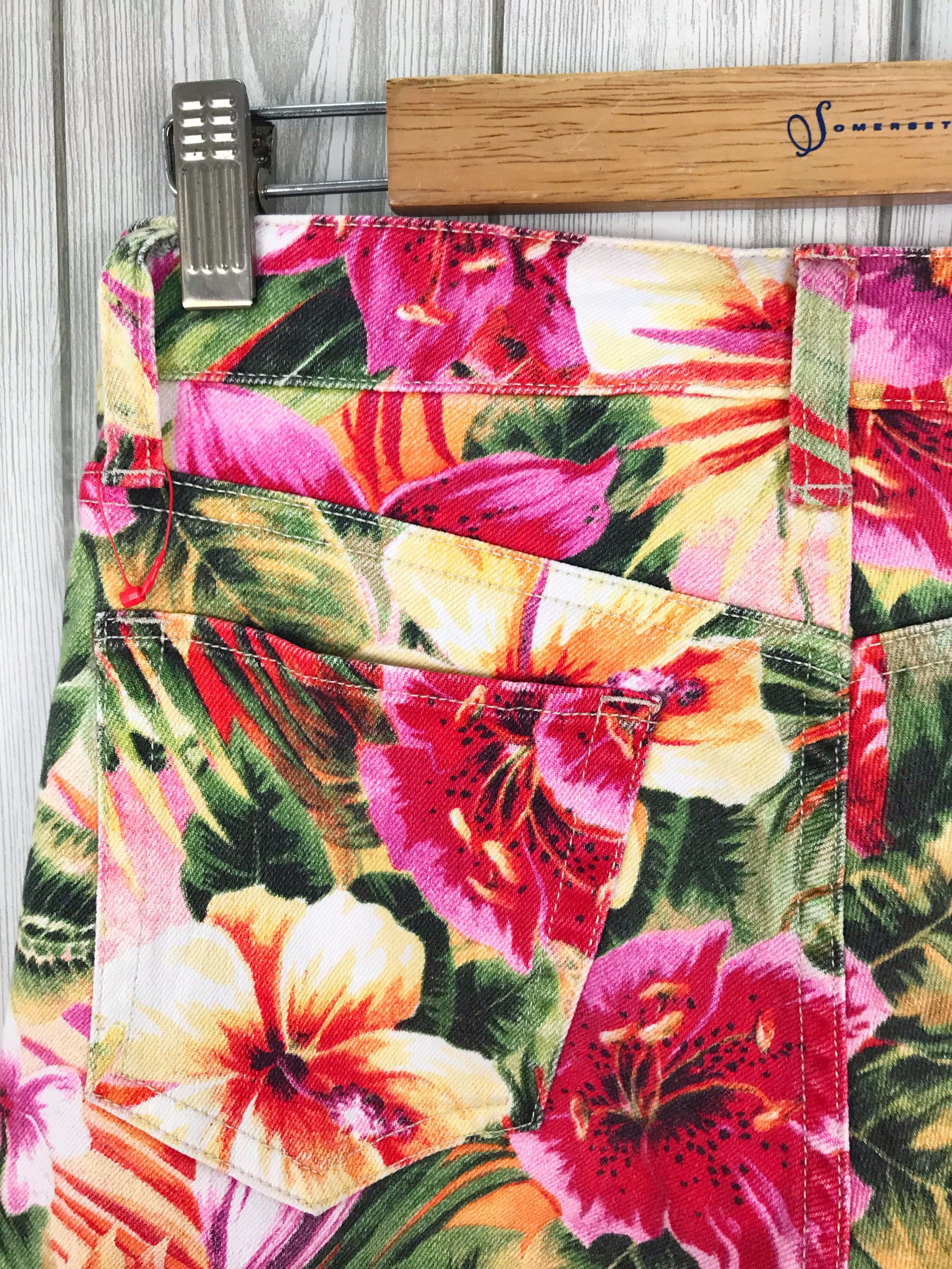Denim & Supply Ralph Lauren DENIM & SUPPLY Ralph Lauren Floral Stretch Denim Jeans Size US 28 / EU 44 - 15 Thumbnail