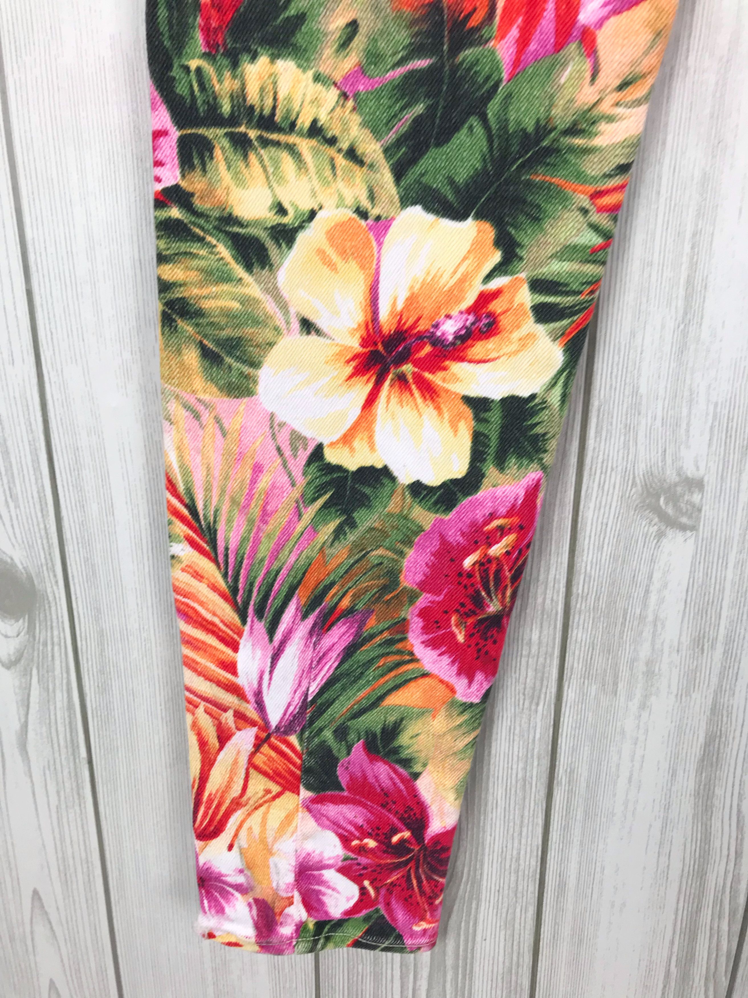 Denim & Supply Ralph Lauren DENIM & SUPPLY Ralph Lauren Floral Stretch Denim Jeans Size US 28 / EU 44 - 13 Thumbnail
