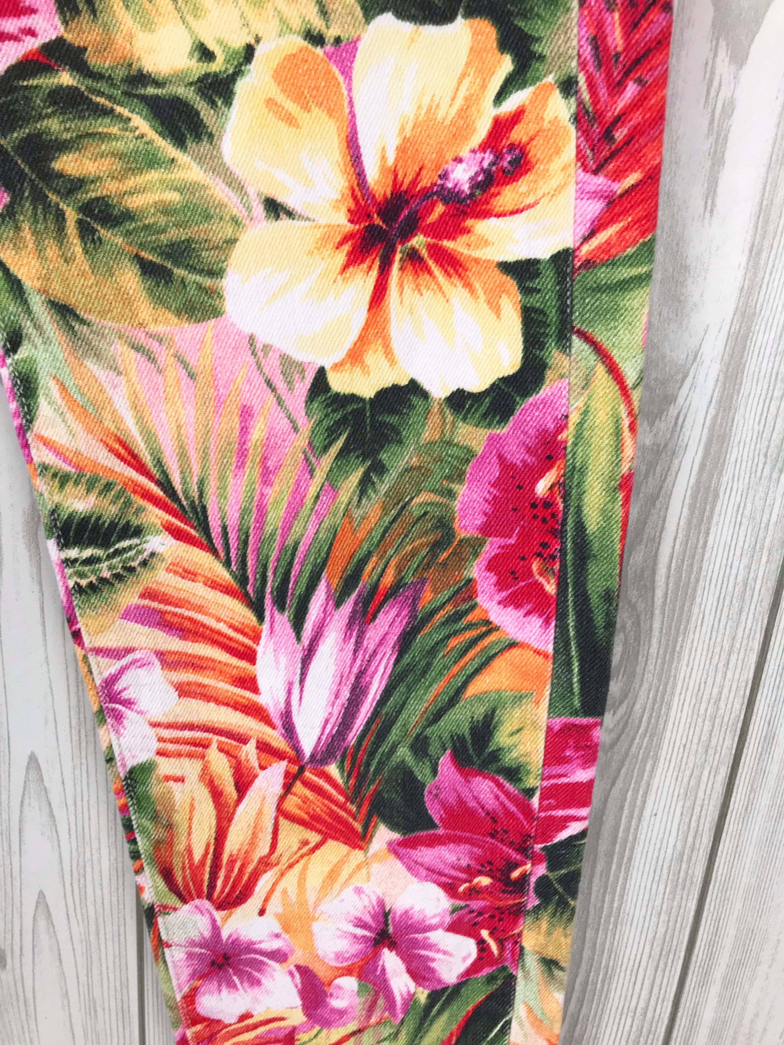 Denim & Supply Ralph Lauren DENIM & SUPPLY Ralph Lauren Floral Stretch Denim Jeans Size US 28 / EU 44 - 7 Thumbnail