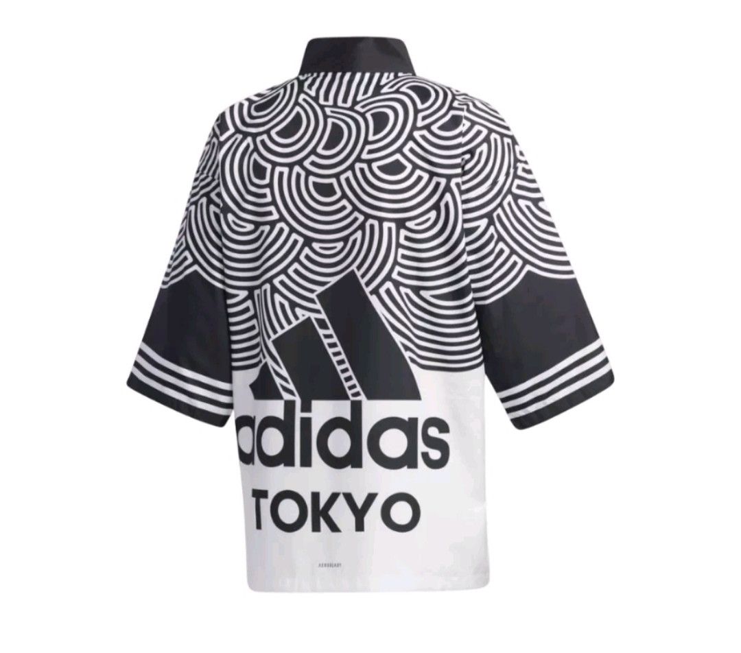 Adidas ADIDAS UNISEX KIMONO TOKYO PACK BOOKWEAR SHIRT STREETWEAR Size US L / EU 52-54 / 3 - 6 Thumbnail