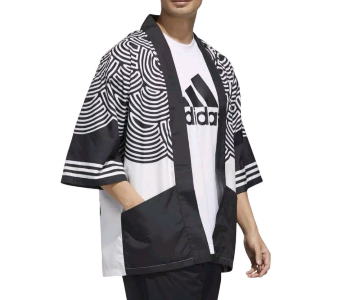 Adidas ADIDAS UNISEX KIMONO TOKYO PACK BOOKWEAR SHIRT STREETWEAR Size US L / EU 52-54 / 3 - 3 Thumbnail
