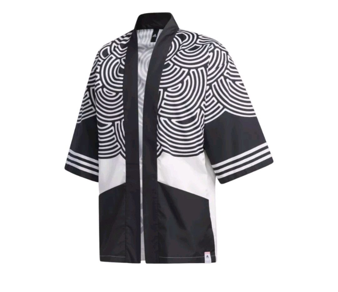 Adidas ADIDAS UNISEX KIMONO TOKYO PACK BOOKWEAR SHIRT STREETWEAR Size US L / EU 52-54 / 3 - 5 Thumbnail