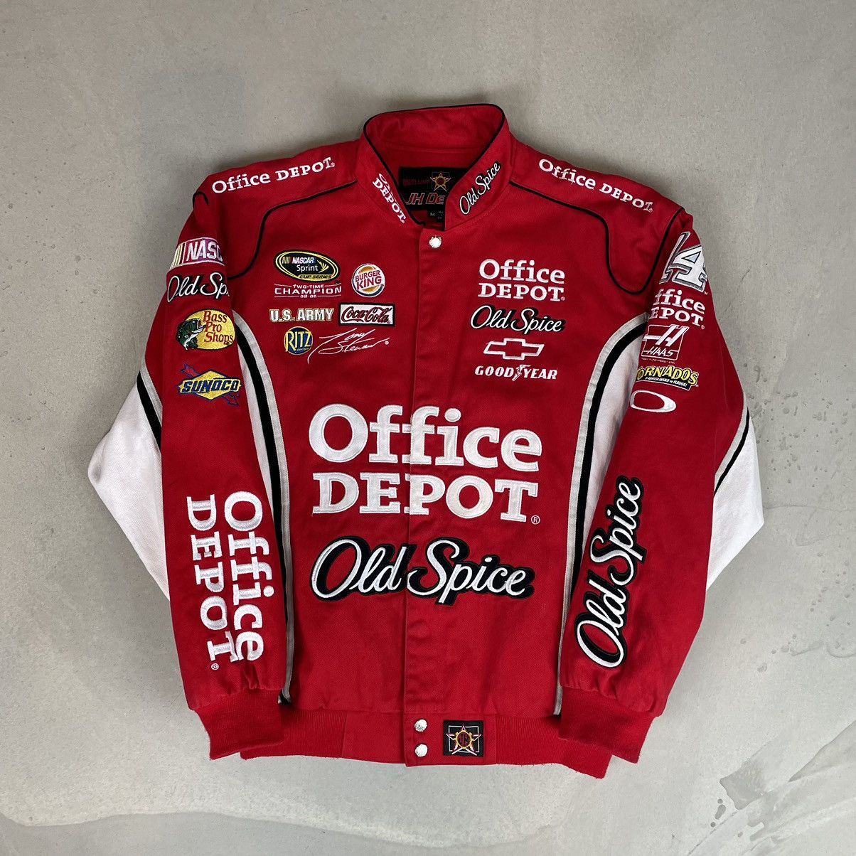 NASCAR × Vintage Vintage Jeff Hamilton Old Spice NASCAR Racing Jacket ...