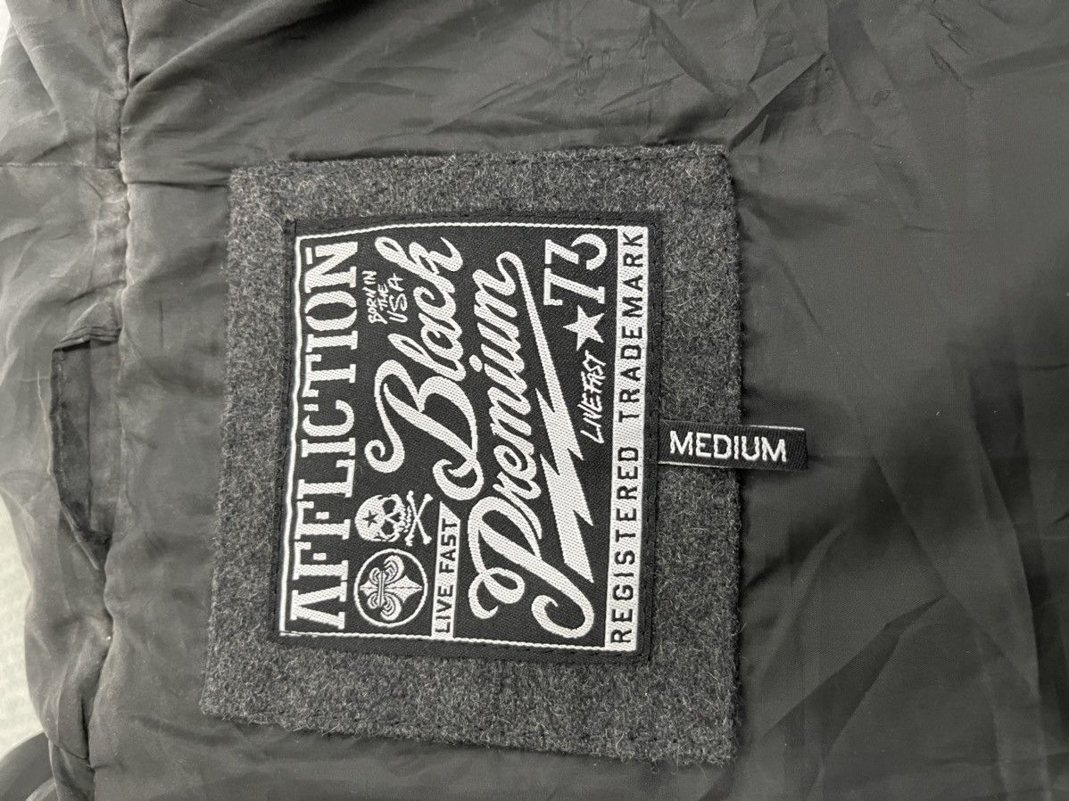 Affliction Puffer AFFLICTION Black Premium Born in The USA Size US M / EU 48-50 / 2 - 7 Thumbnail