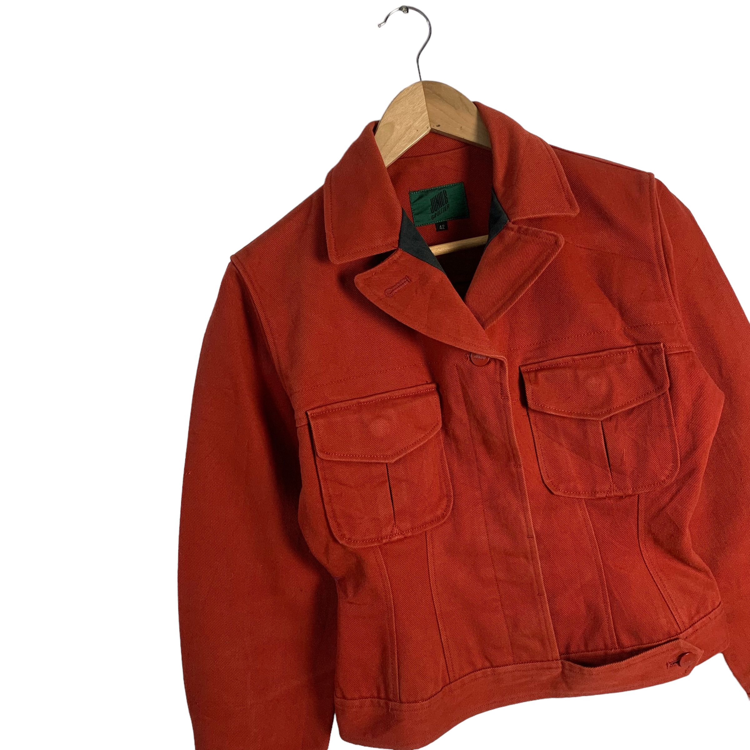 Jean Paul Gaultier Junior Gaultier Denim Jacket Size M / US 6-8 / IT 42-44 - 2 Thumbnail