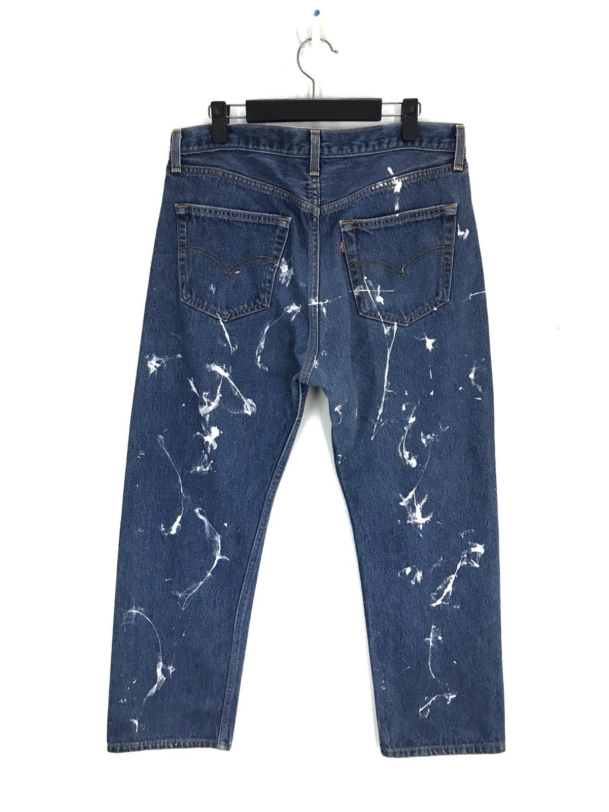 Levi's Vintage LEVIS 501 LVC Painter Distressed Jeans Size US 34 / EU 50 - 7 Thumbnail