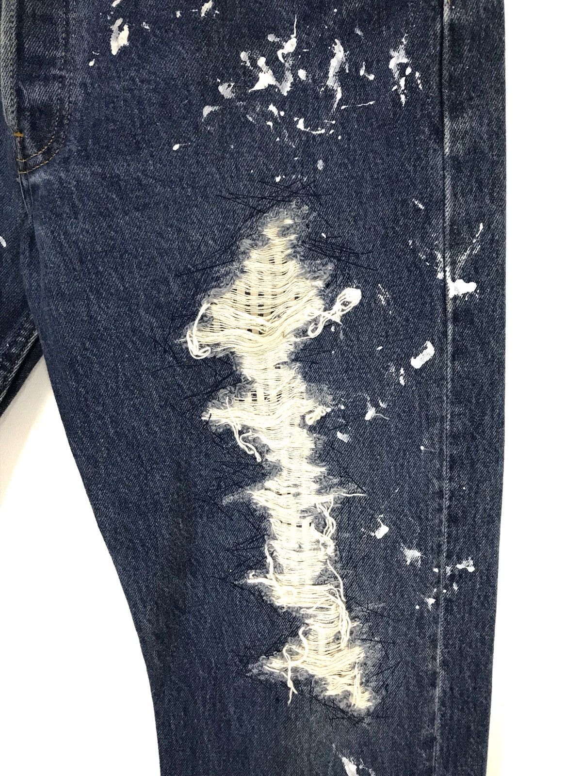 Levi's Vintage LEVIS 501 LVC Painter Distressed Jeans Size US 34 / EU 50 - 6 Thumbnail