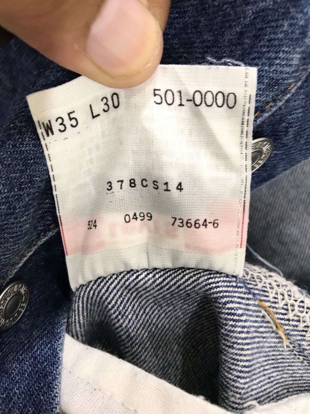 Levi's Vintage LEVIS 501 LVC Painter Distressed Jeans Size US 34 / EU 50 - 14 Thumbnail