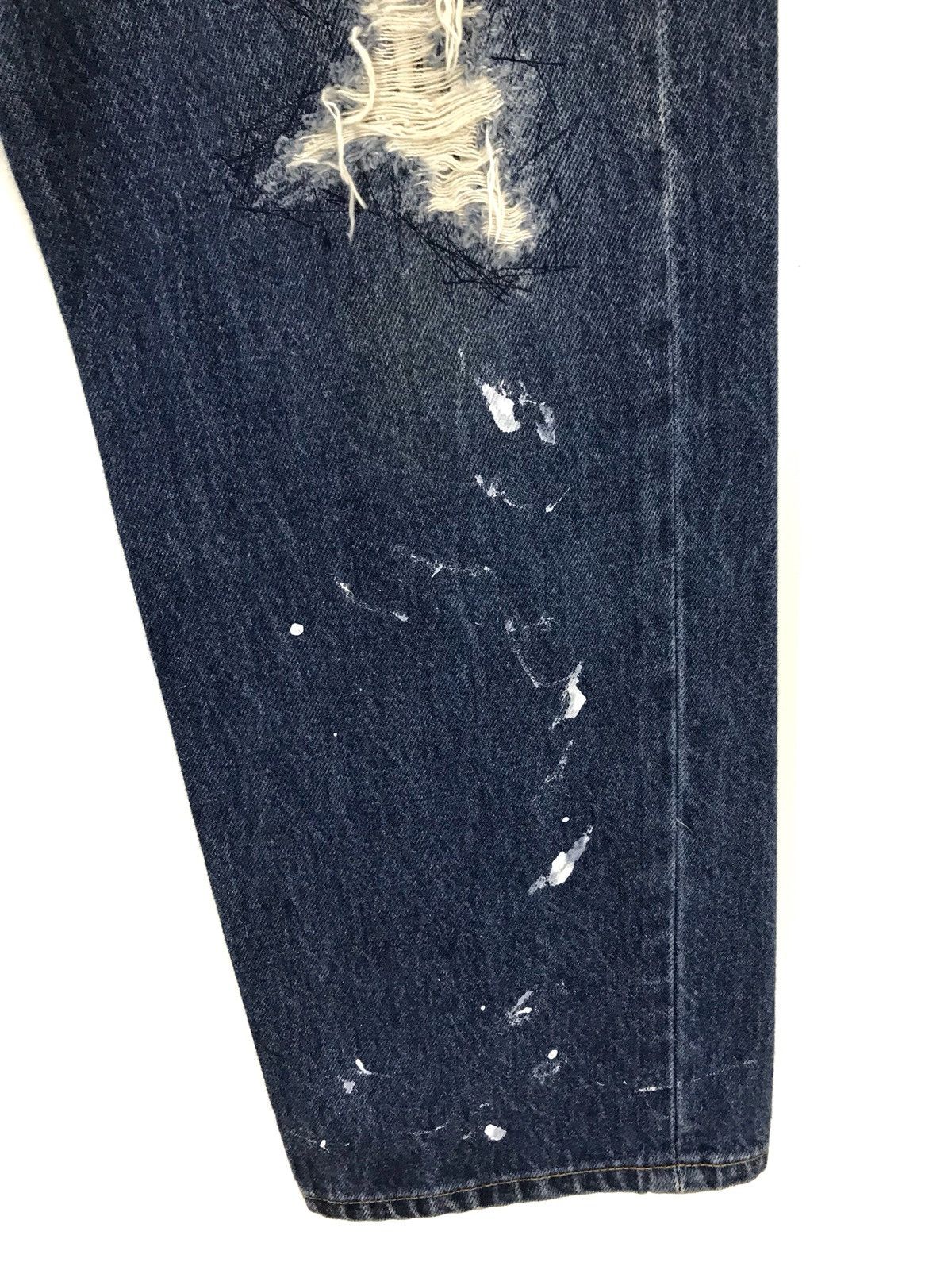 Levi's Vintage LEVIS 501 LVC Painter Distressed Jeans Size US 34 / EU 50 - 4 Thumbnail