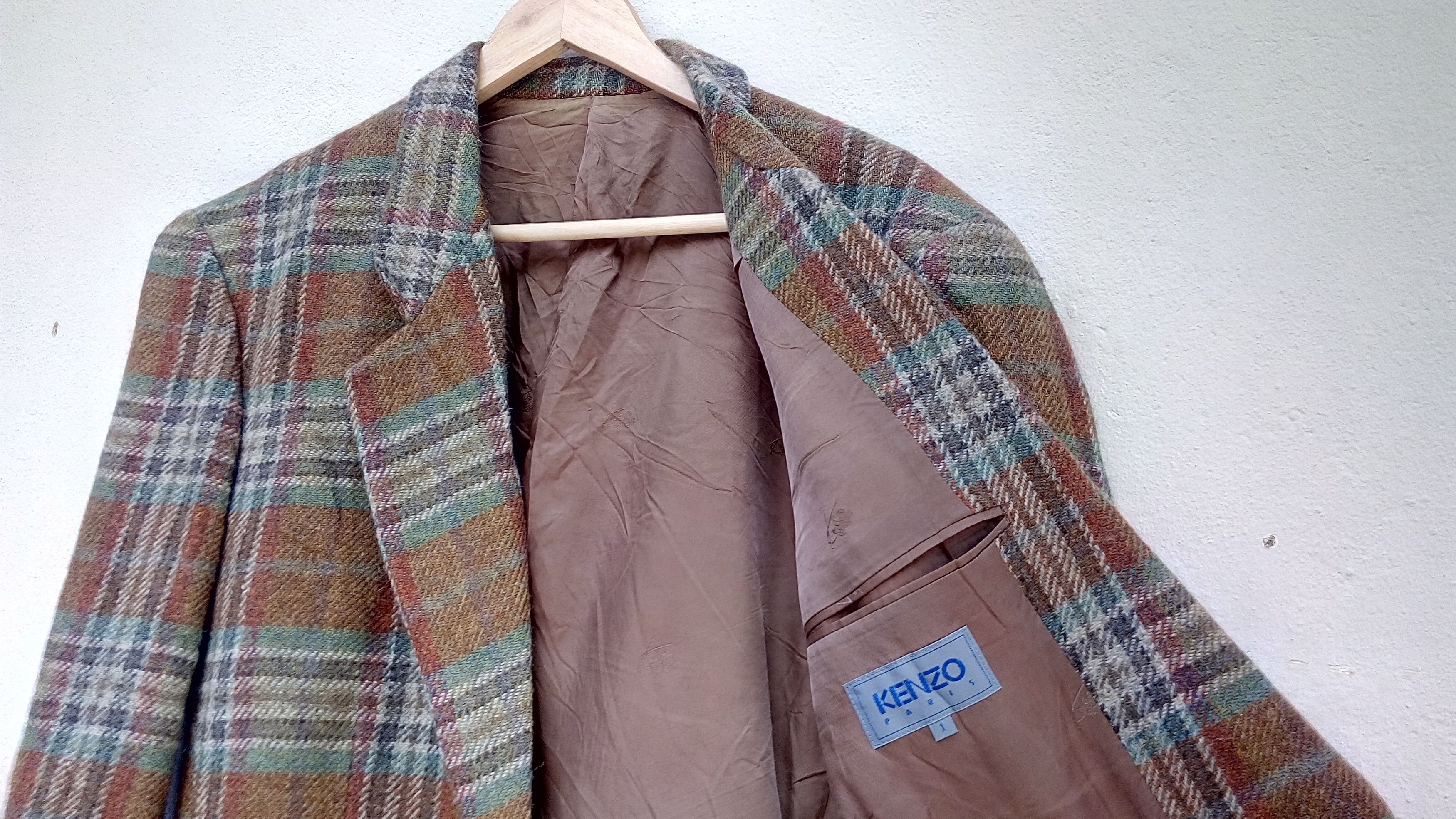 Kenzo Vintage 90s Mens Kenzo Jacket Size 34S - 4 Thumbnail