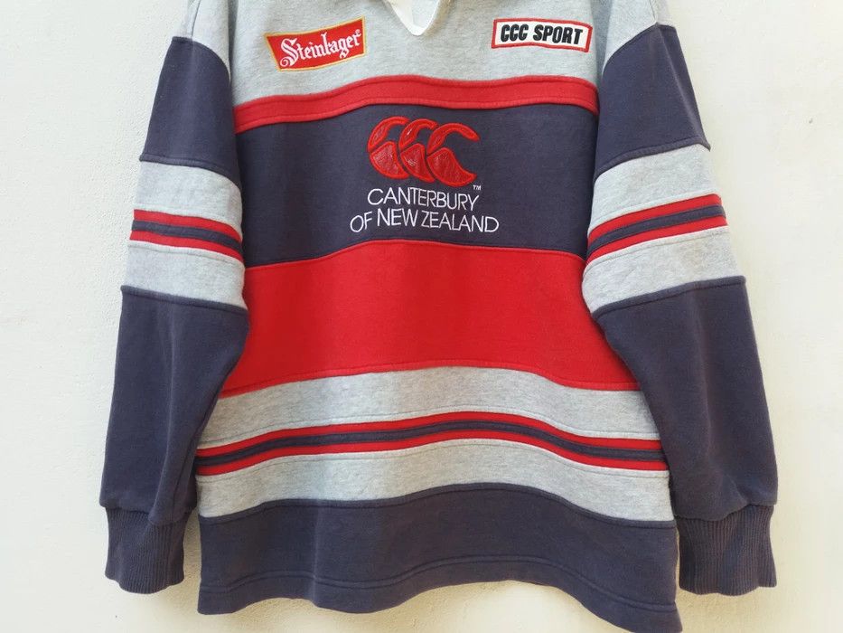 Canterbury of New Zealand CANTERBURY of NEW ZEALAND Steinlager All Blacks Polo Rugby Size US M / EU 48-50 / 2 - 5 Thumbnail