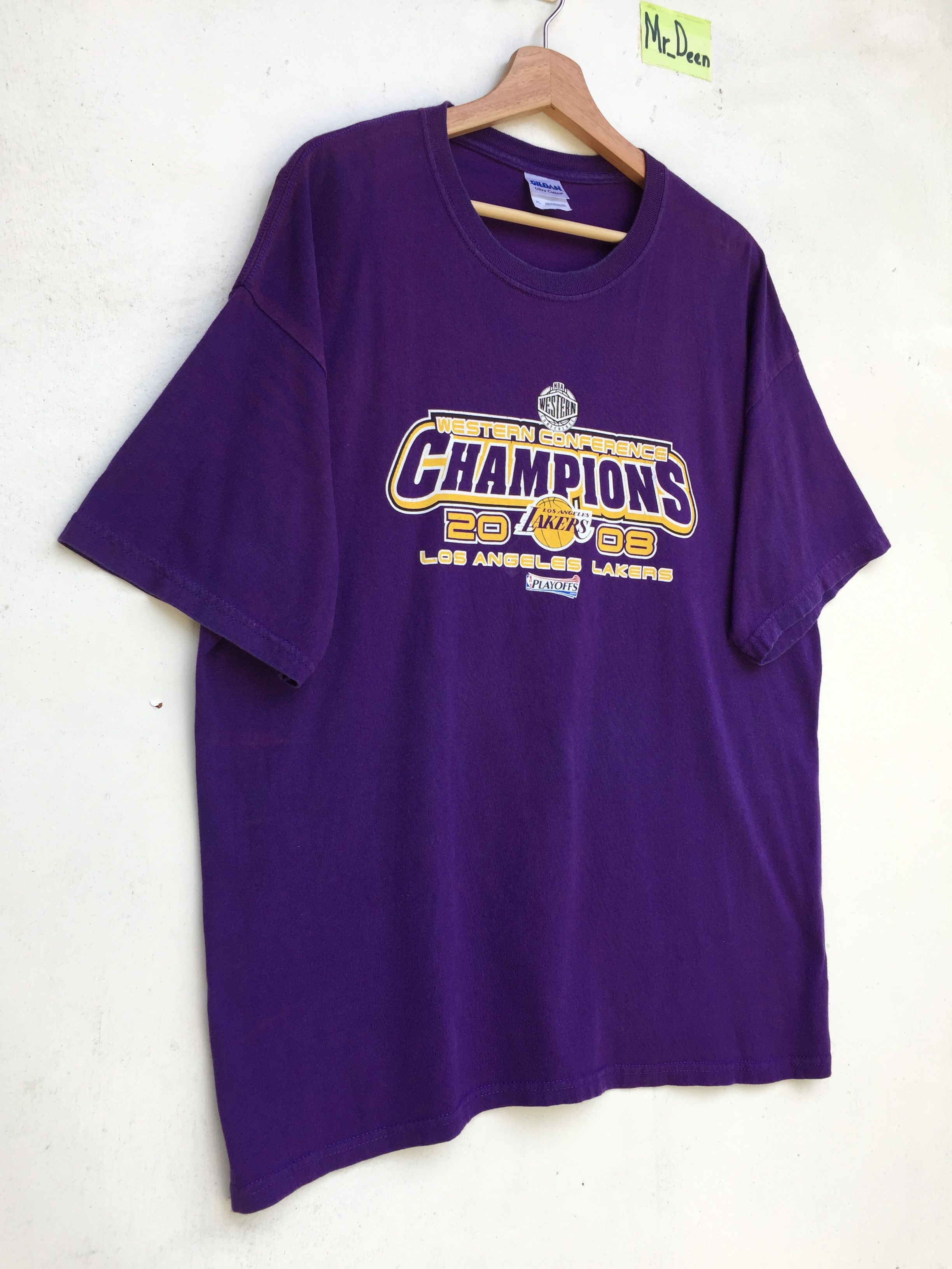 NBA Vintage NBA L.A Lakers Champions 2008 Tshirt Size US XL / EU 56 / 4 - 2 Thumbnail