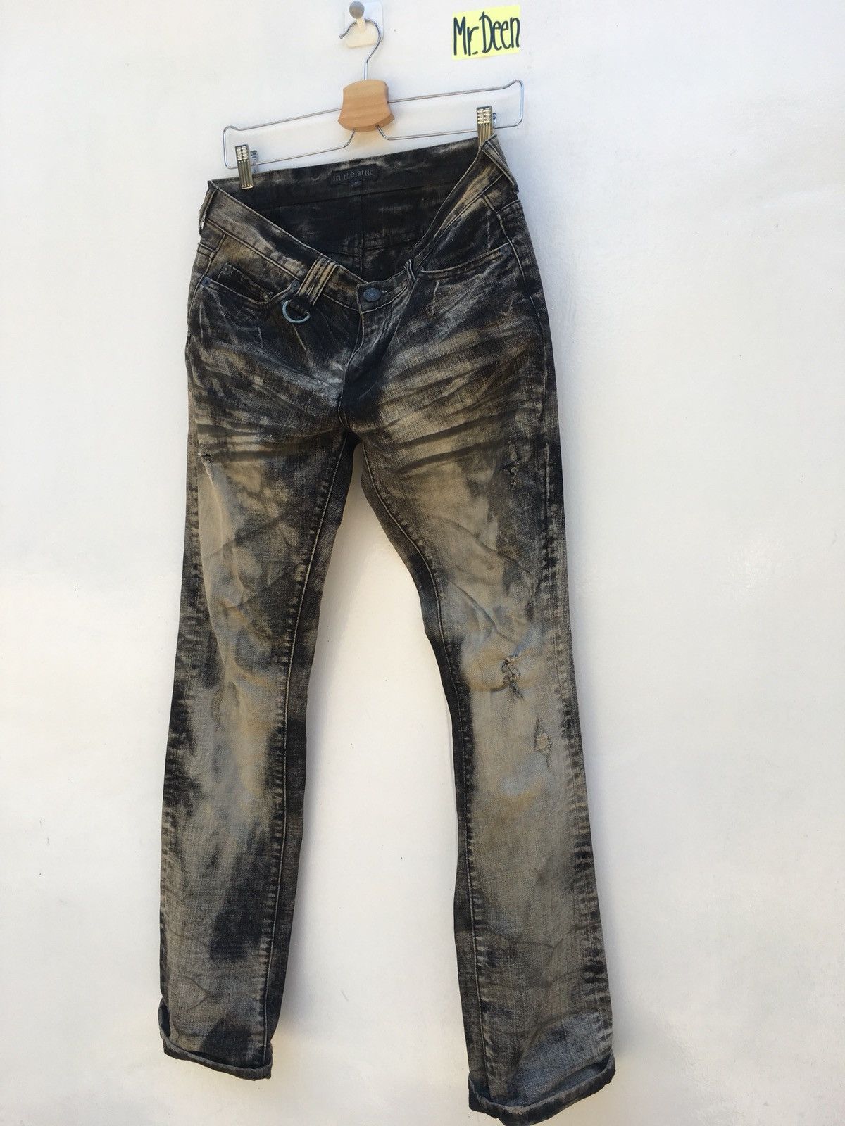 Japanese Brand IN THE ATTIC Acid Washed Japanese Brand Jeans Size US 32 / EU 48 - 2 Thumbnail