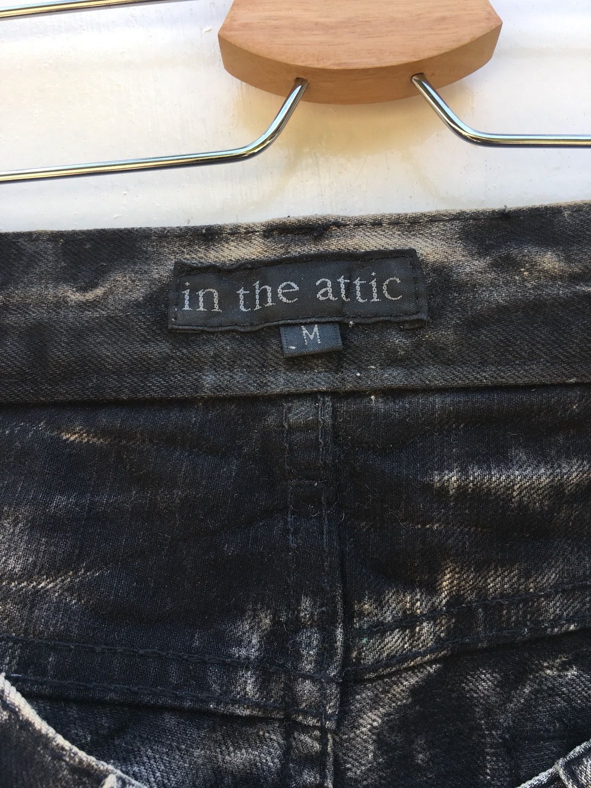 Japanese Brand IN THE ATTIC Acid Washed Japanese Brand Jeans Size US 32 / EU 48 - 6 Thumbnail