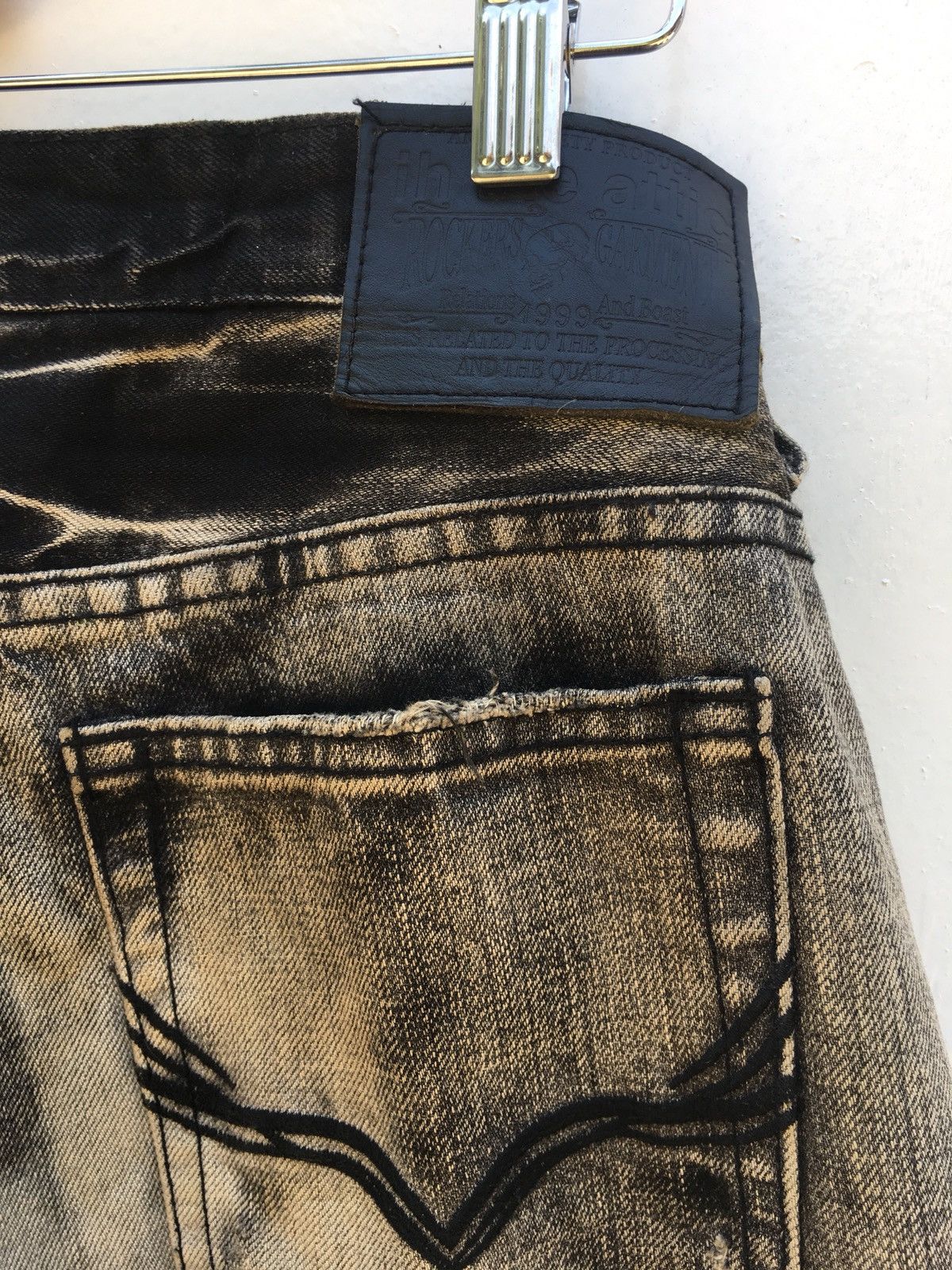 Japanese Brand IN THE ATTIC Acid Washed Japanese Brand Jeans Size US 32 / EU 48 - 14 Thumbnail