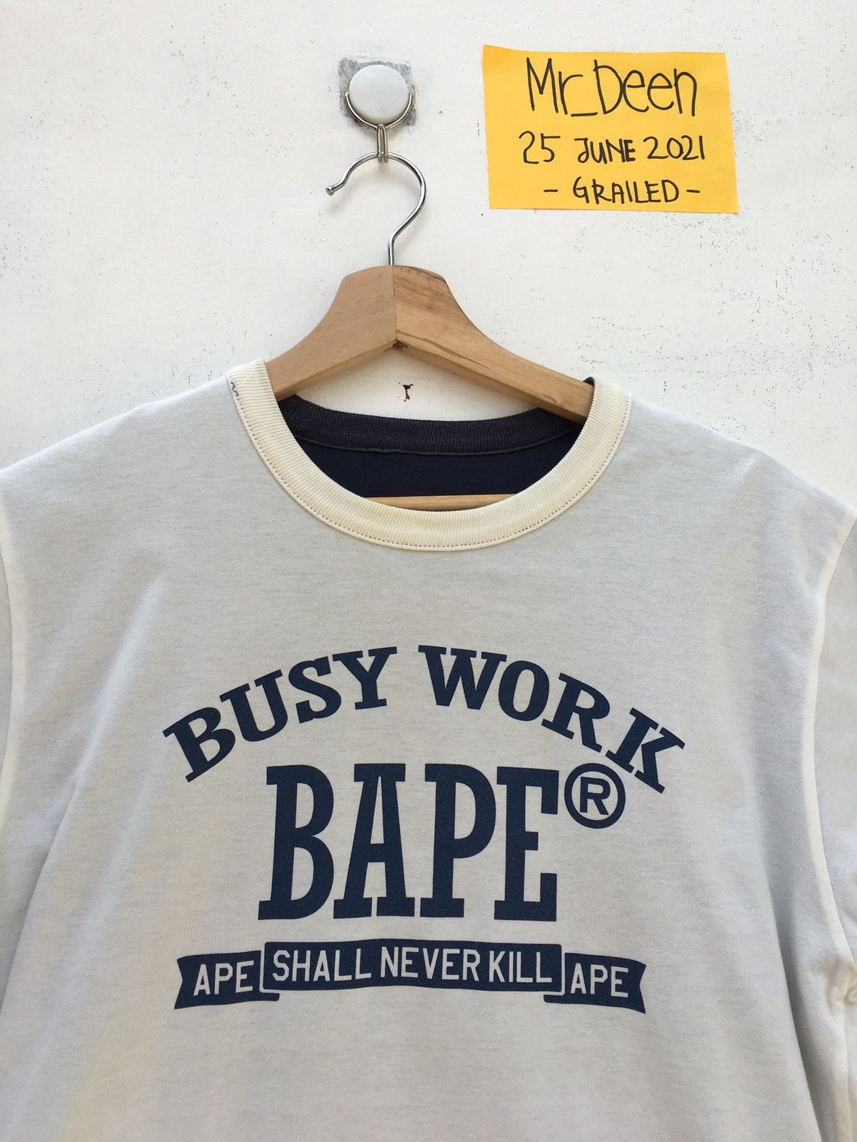 Bape Busy Works Reversible Tee Size US M / EU 48-50 / 2 - 3 Thumbnail