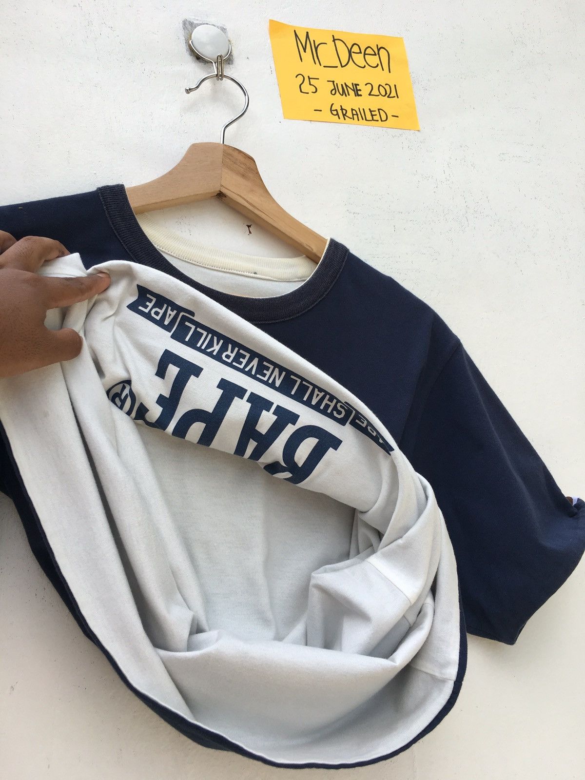 Bape Busy Works Reversible Tee Size US M / EU 48-50 / 2 - 8 Thumbnail