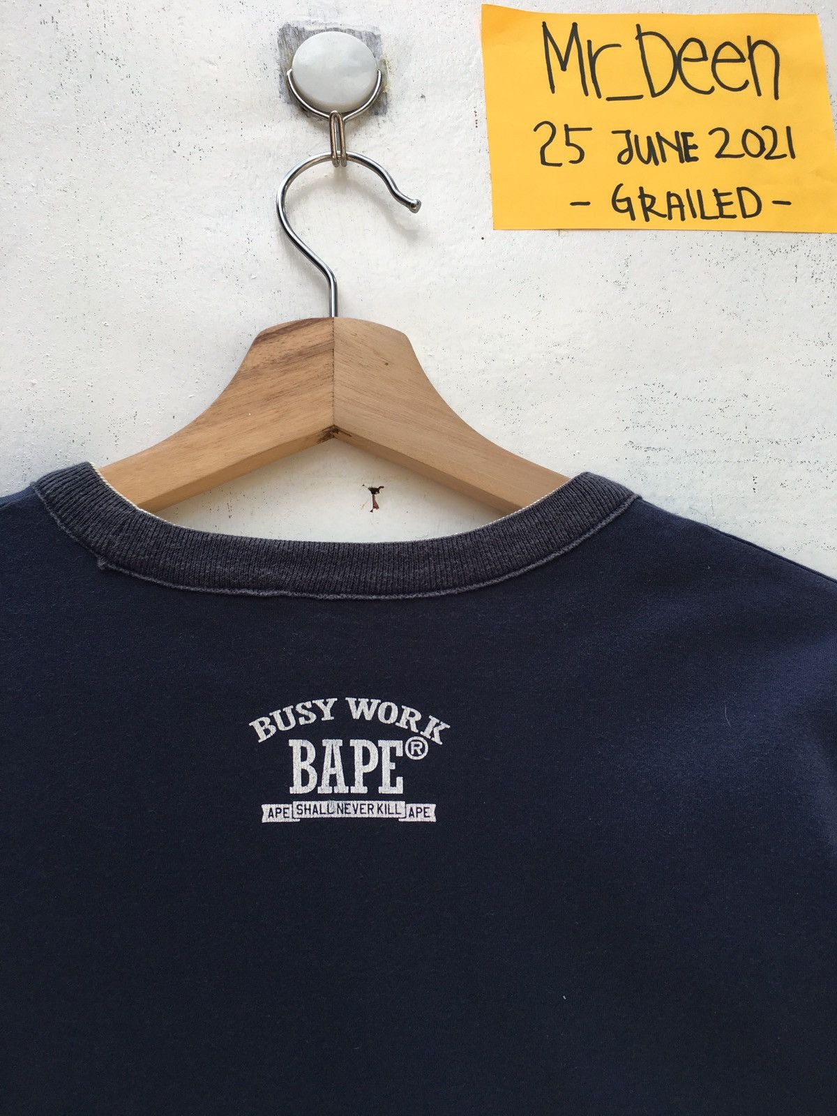Bape Busy Works Reversible Tee Size US M / EU 48-50 / 2 - 15 Thumbnail