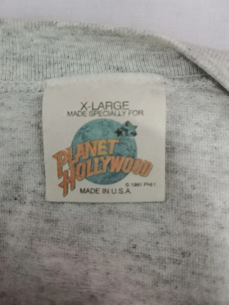 Disney Vintage Planet Hollywood 1991 Walt Disney Size US XL / EU 56 / 4 - 3 Thumbnail