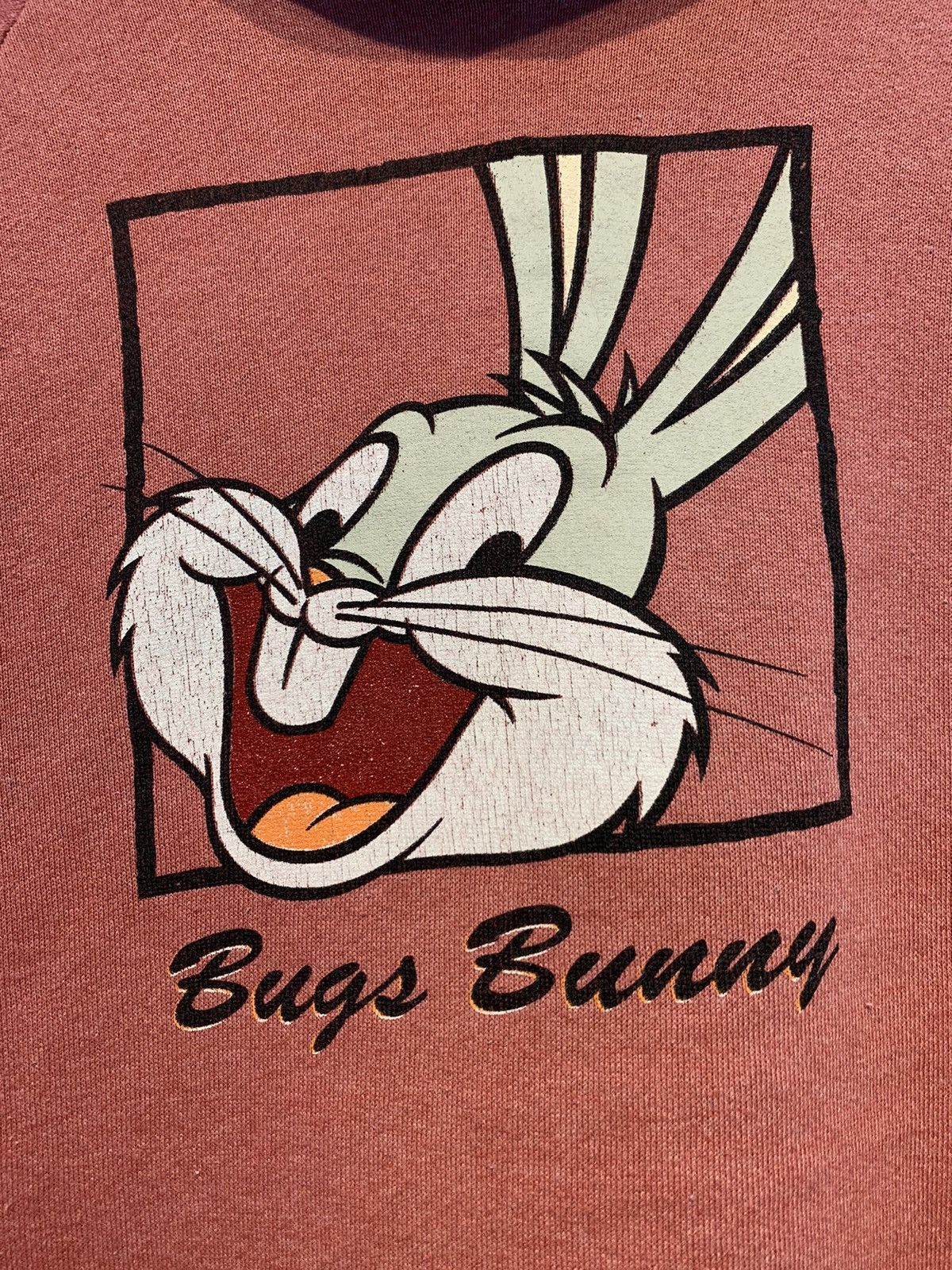 Cartoon Network Vintage Looney Tunes Bugs Bunny Pullover Hoodie Size US L / EU 52-54 / 3 - 2 Thumbnail