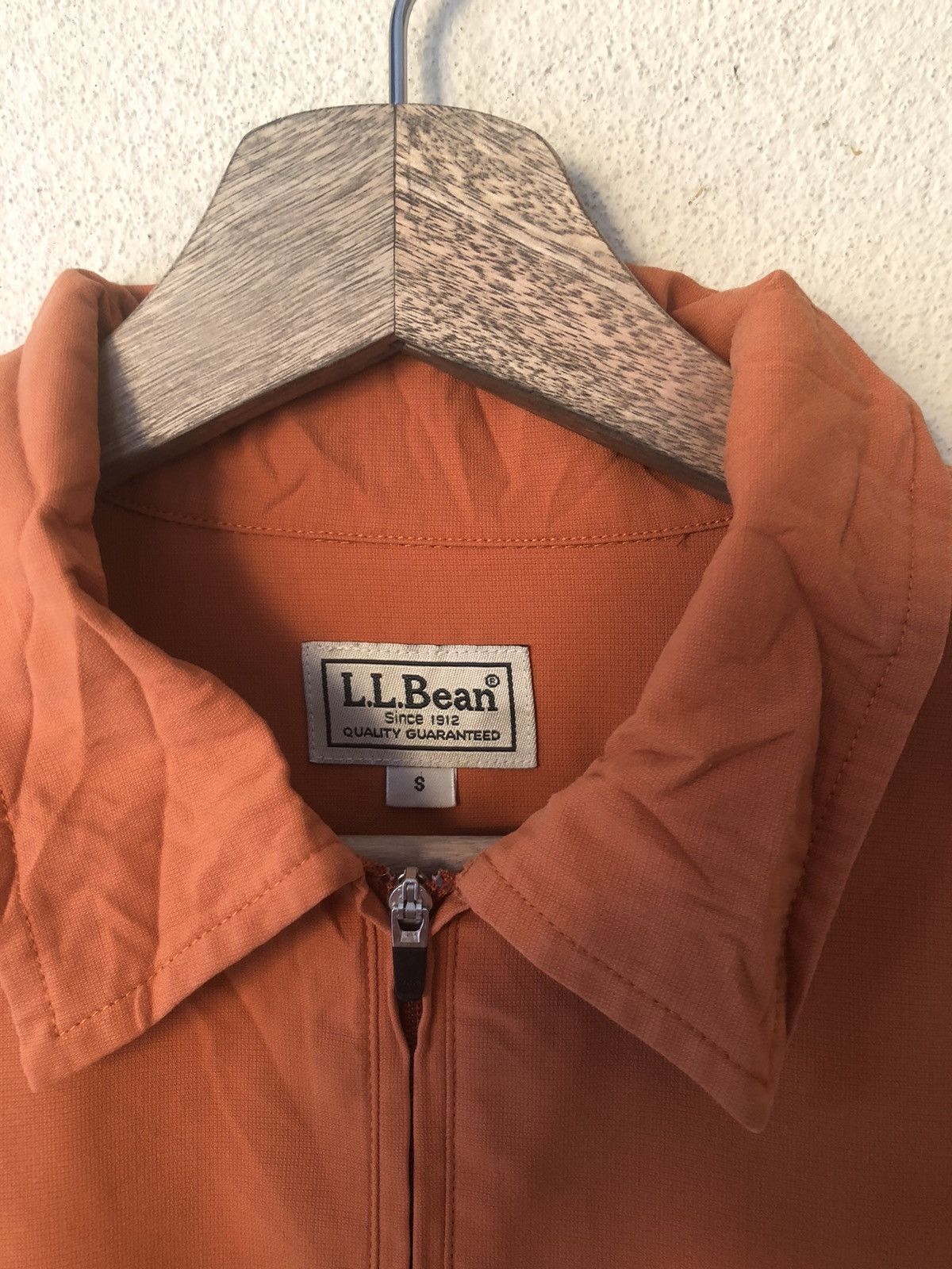 Japanese Brand × L.L. Bean × Vintage Japanese LL Bean Orange Shirt Size US S / EU 44-46 / 1 - 3 Thumbnail