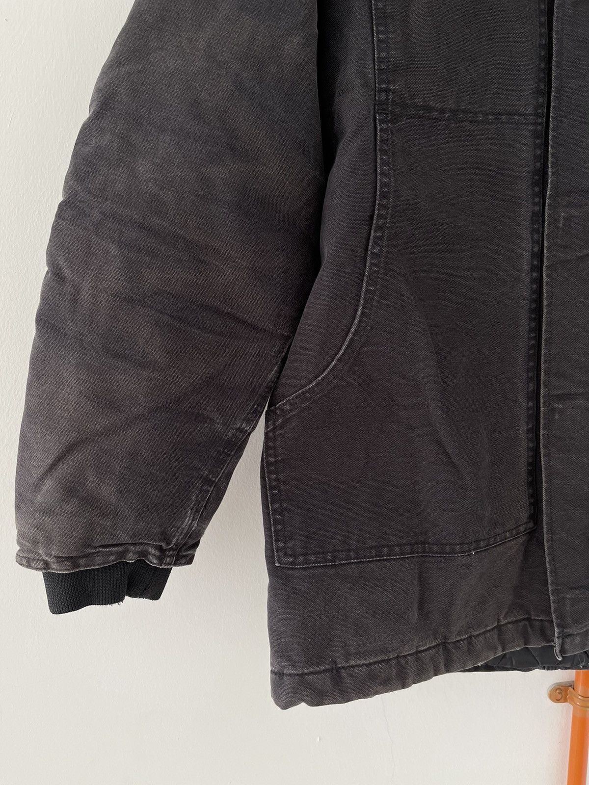 Carhartt VINTAGE CARHARTT QUILTED LINED HOODIE JACKET Size US S / EU 44-46 / 1 - 4 Thumbnail