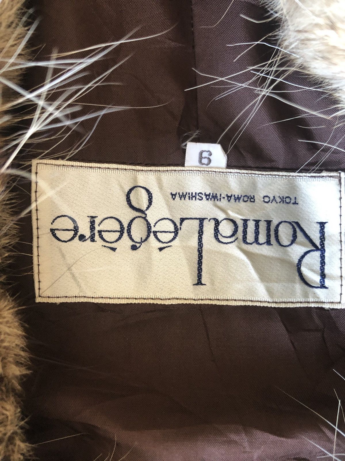 Japanese Brand Vintage Roma Legere Fur Long Jackets Size US M / EU 48-50 / 2 - 9 Thumbnail
