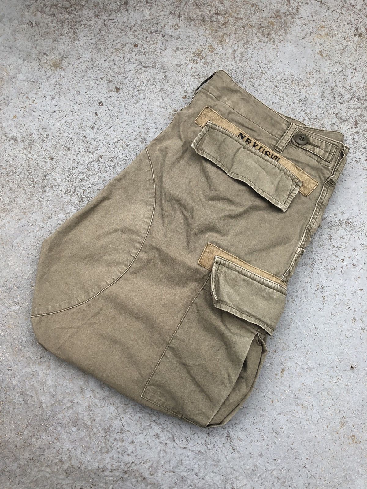NEXUSVII GRAIL🔥Nexus Vii 🇯🇵 Logo Combat Cargo Tactical Pants Size US 32 / EU 48 - 1 Thumbnail
