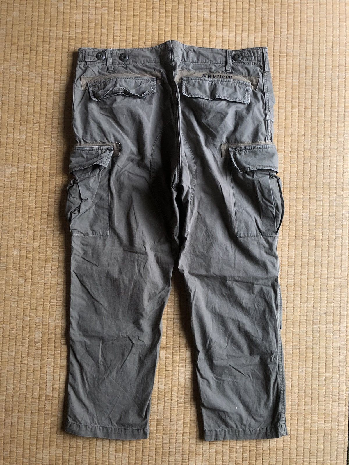 NEXUSVII GRAIL🔥Nexus Vii 🇯🇵 Logo Combat Cargo Tactical Pants Size US 32 / EU 48 - 4 Thumbnail