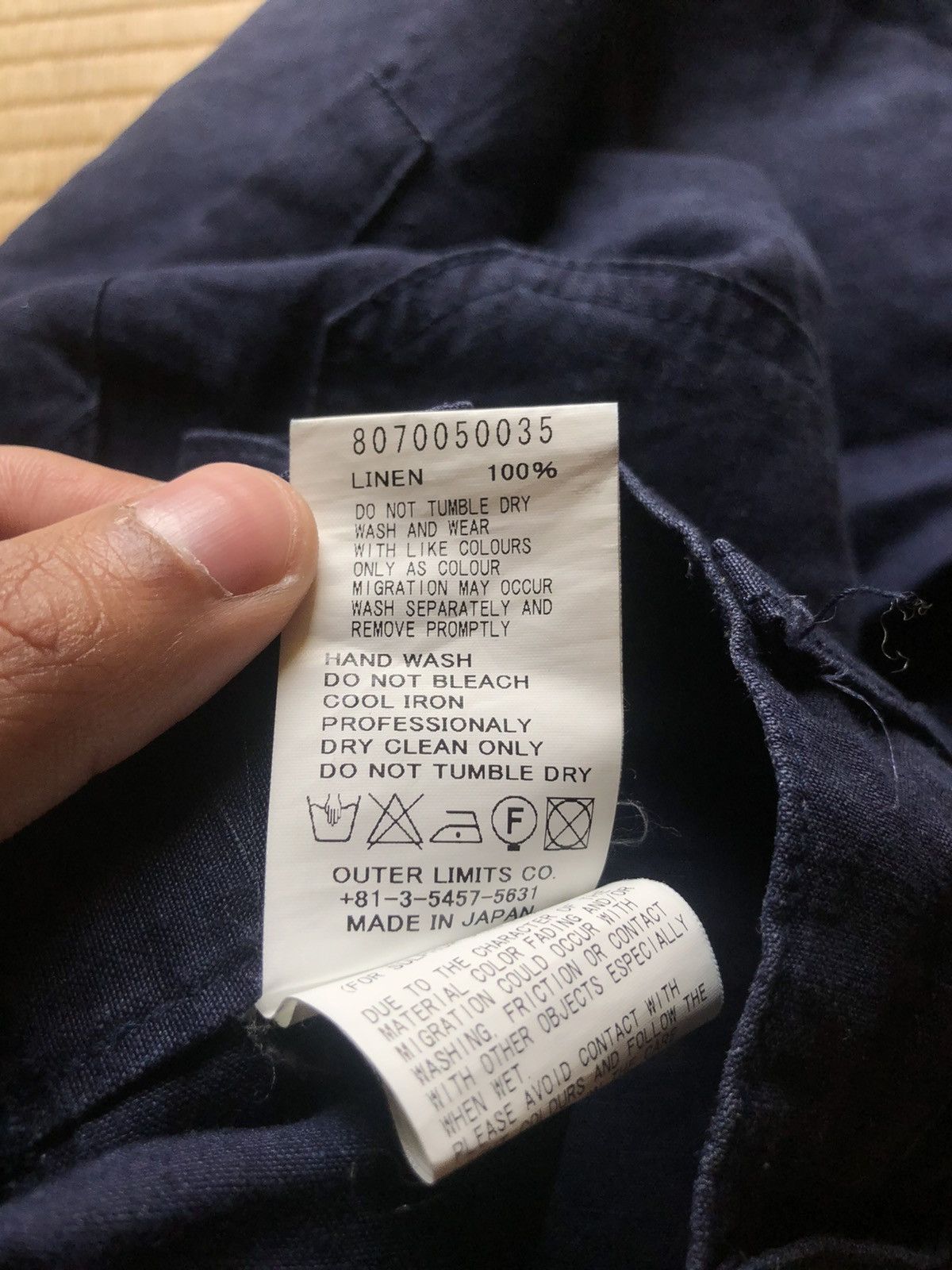 Nigel Cabourn GRAIL🔥Nigel Cabourn 🇬🇧 High Waist Linen Worker Pant Size US 28 / EU 44 - 8 Thumbnail