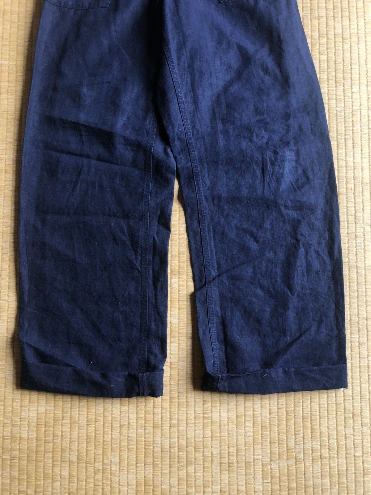 Nigel Cabourn GRAIL🔥Nigel Cabourn 🇬🇧 High Waist Linen Worker Pant Size US 28 / EU 44 - 4 Thumbnail