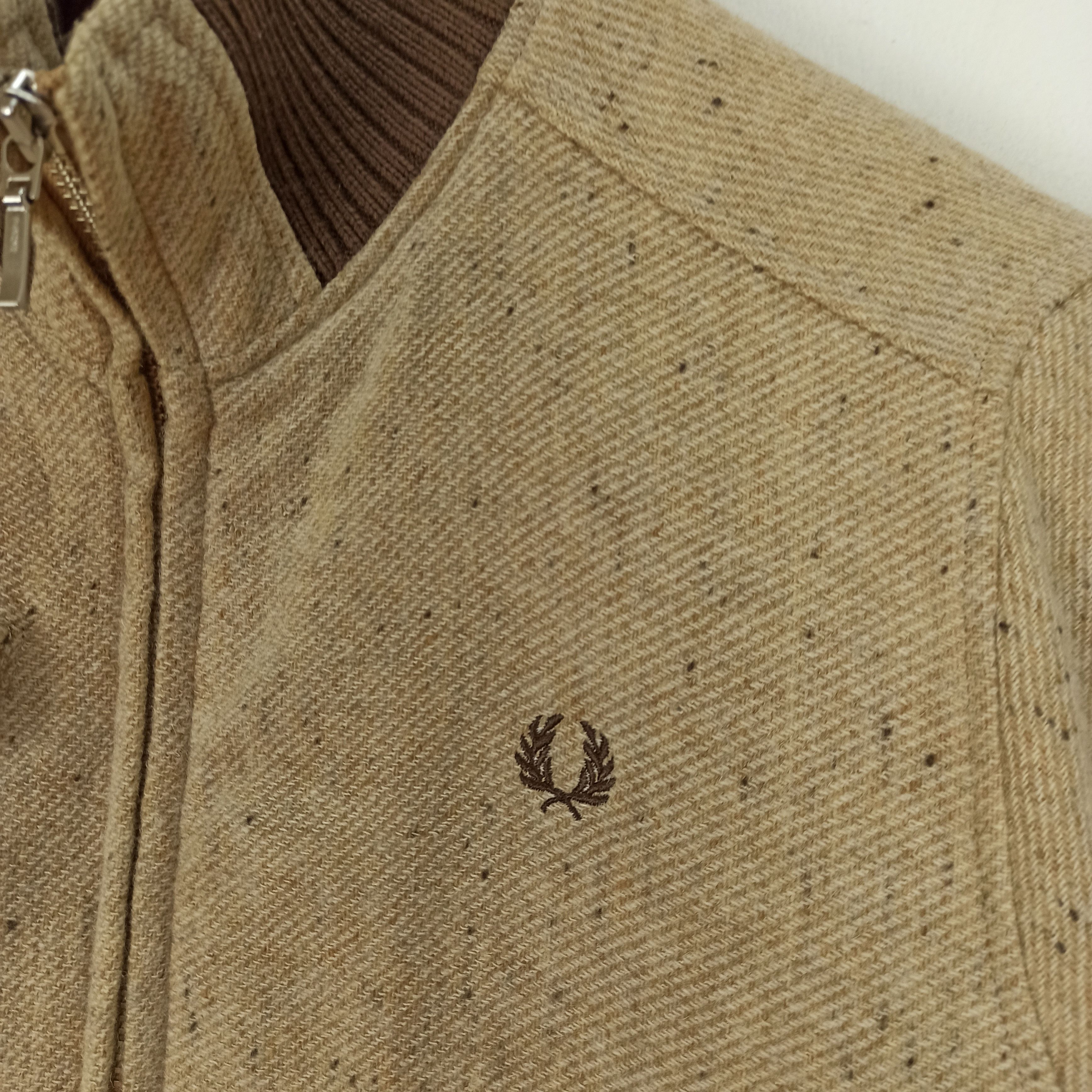 Fred Perry Vintage Fred Ferry Jacket Wool for Women Size L / US 10 / IT 46 - 3 Thumbnail