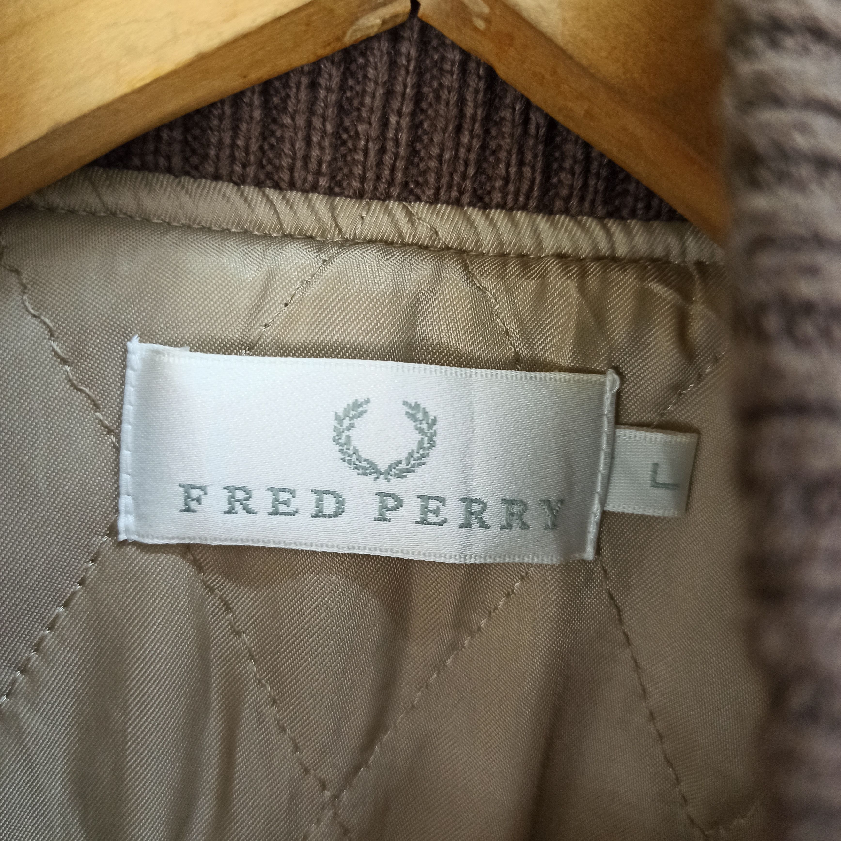 Fred Perry Vintage Fred Ferry Jacket Wool for Women Size L / US 10 / IT 46 - 5 Thumbnail