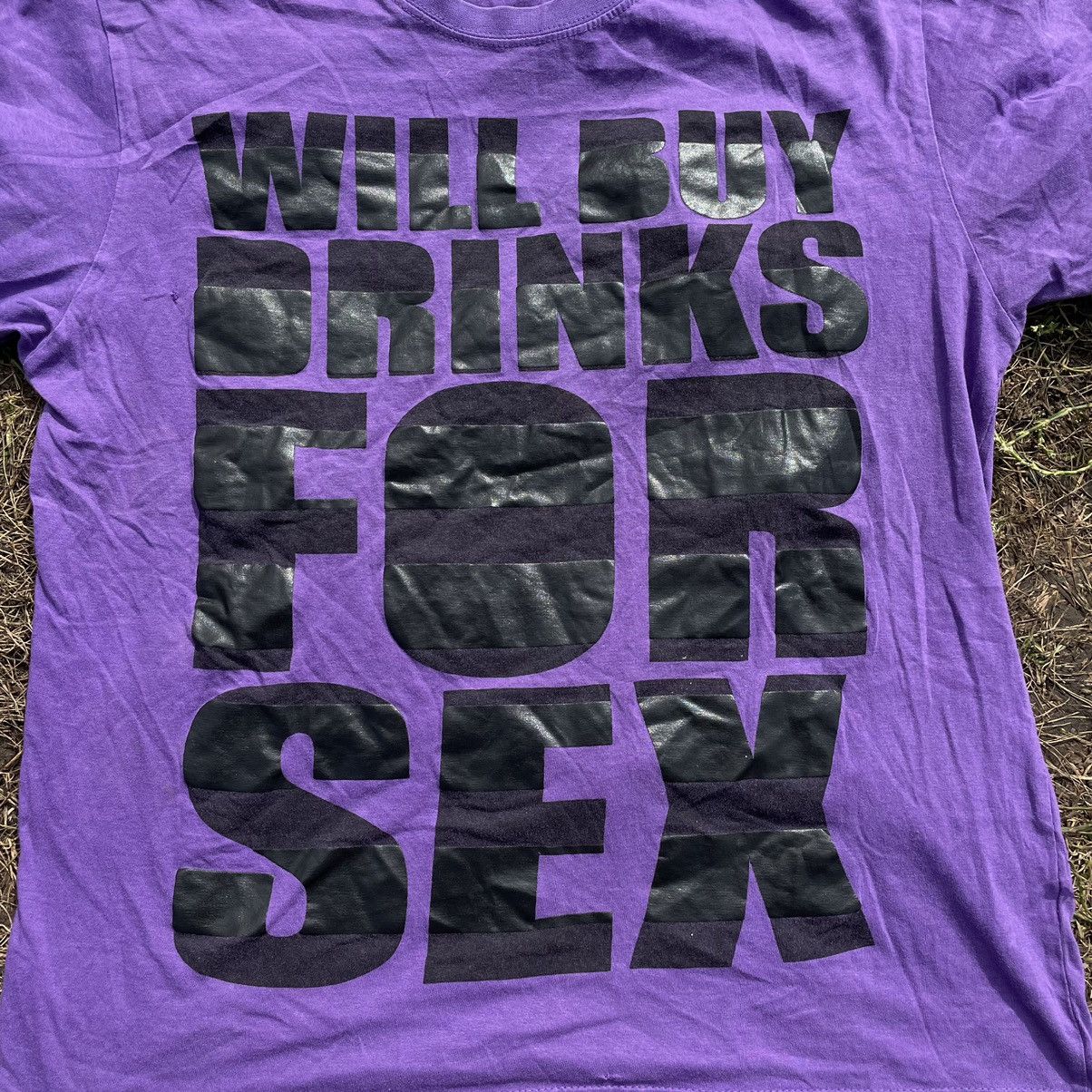 Vintage Vintage Y2K Sun Faded Graphic Tee Streetwear Humor Print S Size US S / EU 44-46 / 1 - 4 Thumbnail