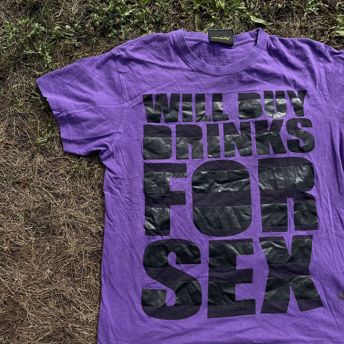 Vintage Vintage Y2K Sun Faded Graphic Tee Streetwear Humor Print S Size US S / EU 44-46 / 1 - 3 Thumbnail
