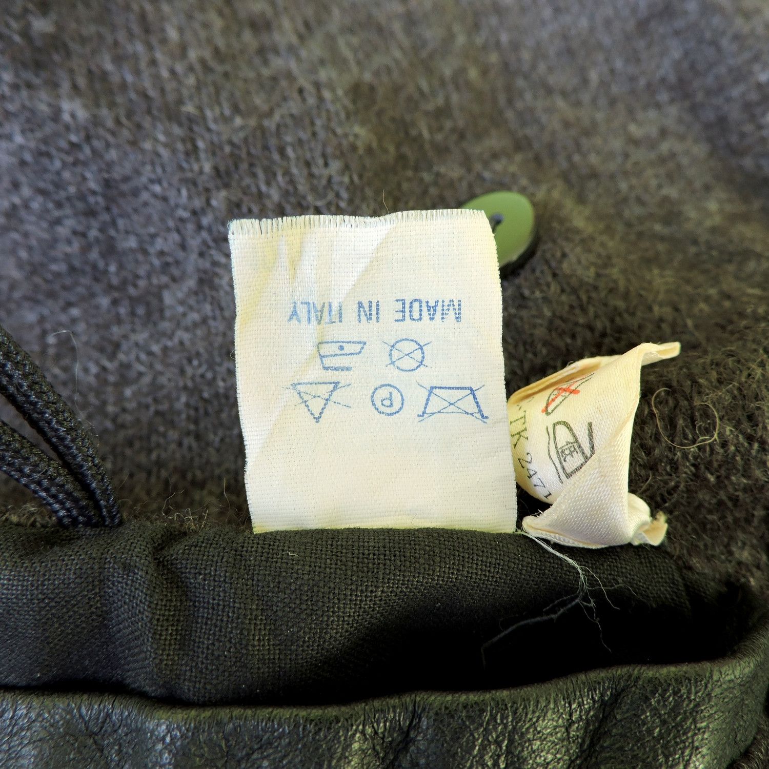 Lanvin × Vintage Lanvin Alpaca-Wool Leather Jacket Size US M / EU 48-50 / 2 - 7 Thumbnail
