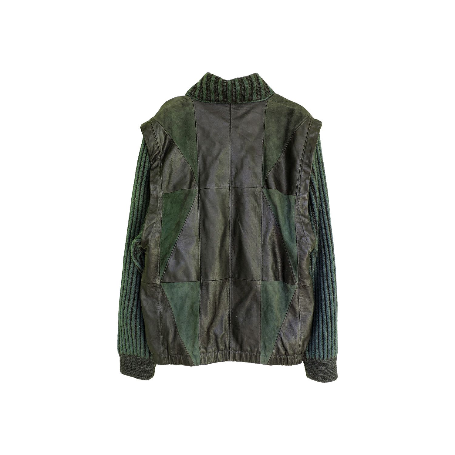 Lanvin × Vintage Lanvin Alpaca-Wool Leather Jacket Size US M / EU 48-50 / 2 - 2 Thumbnail