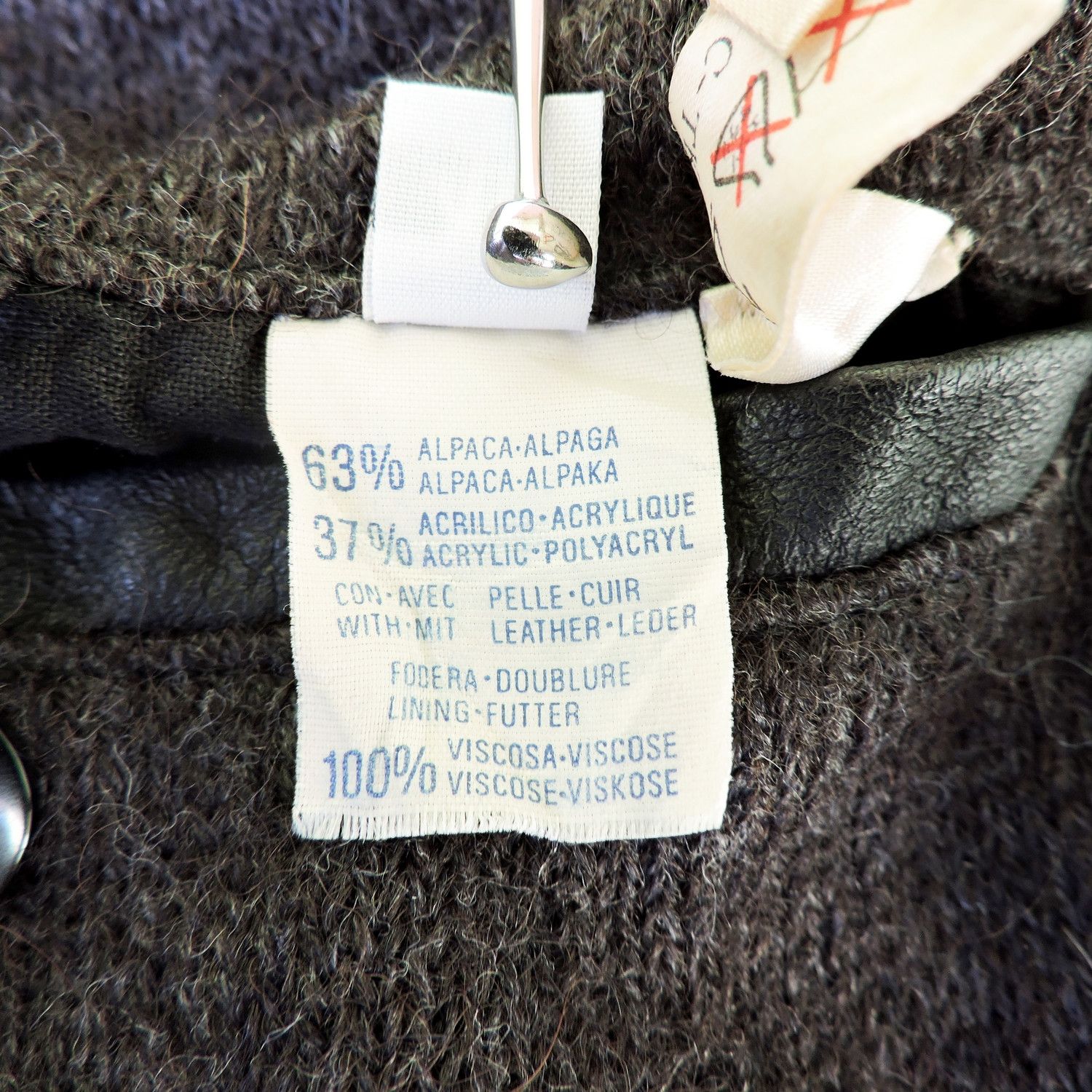 Lanvin × Vintage Lanvin Alpaca-Wool Leather Jacket Size US M / EU 48-50 / 2 - 6 Thumbnail