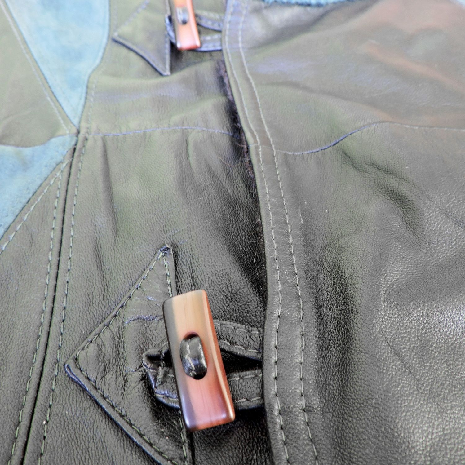 Lanvin × Vintage Lanvin Alpaca-Wool Leather Jacket Size US M / EU 48-50 / 2 - 10 Thumbnail