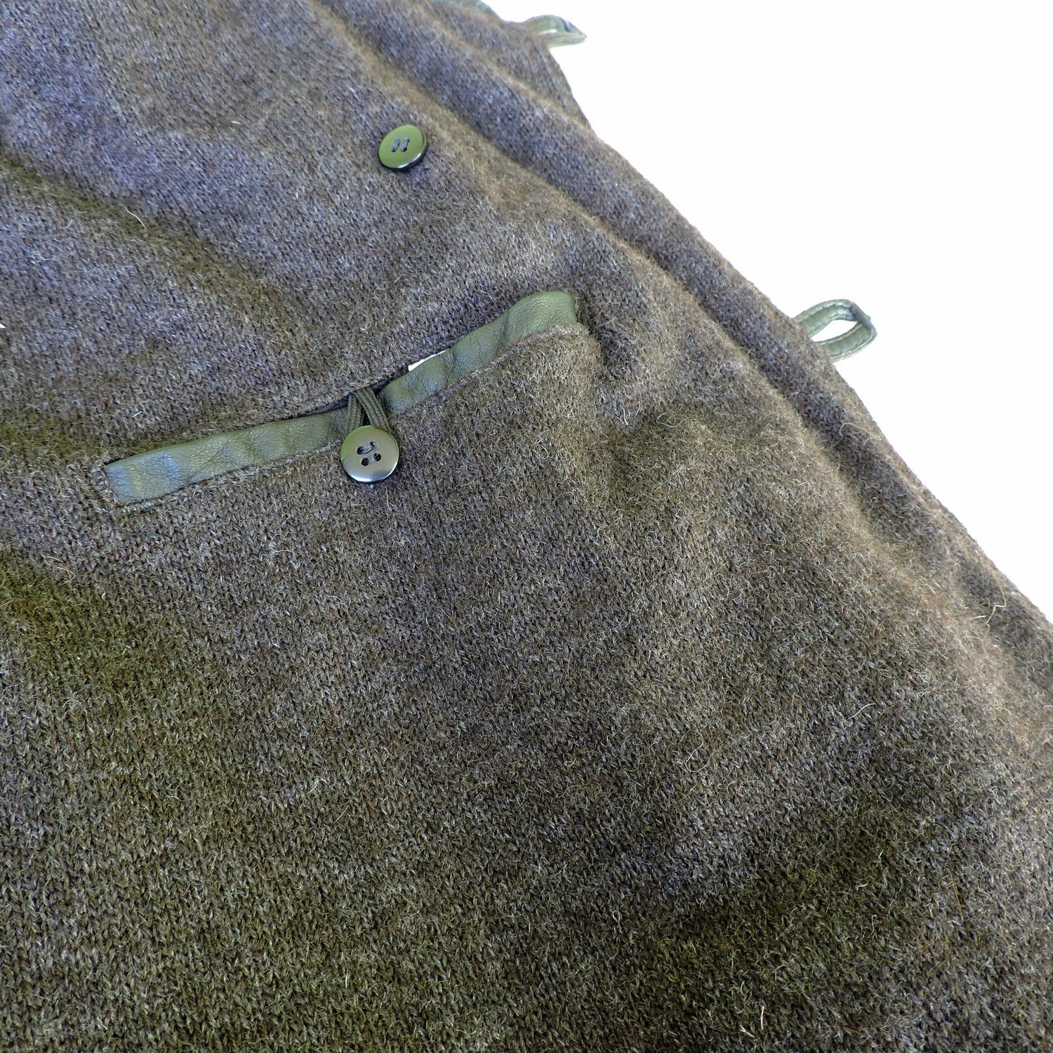 Lanvin × Vintage Lanvin Alpaca-Wool Leather Jacket Size US M / EU 48-50 / 2 - 8 Thumbnail