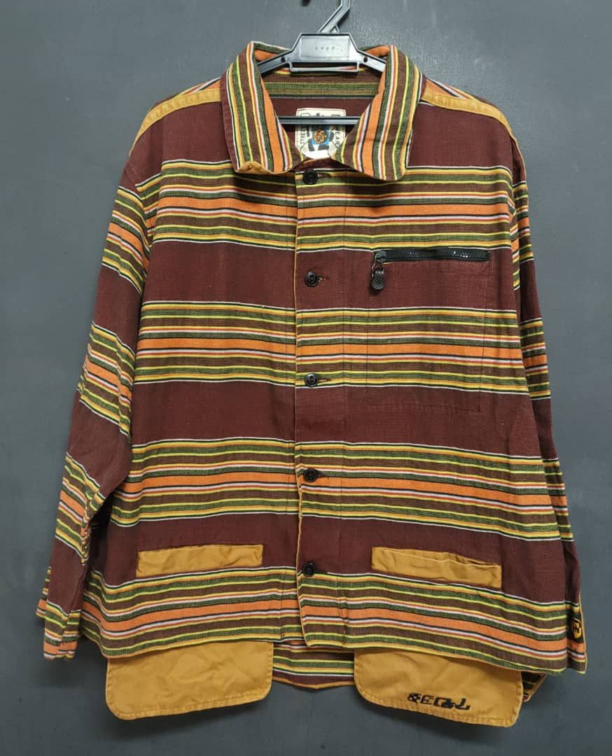 Diesel Diesel Stripes Button Up Jacket Size US M / EU 48-50 / 2 - 1 Thumbnail