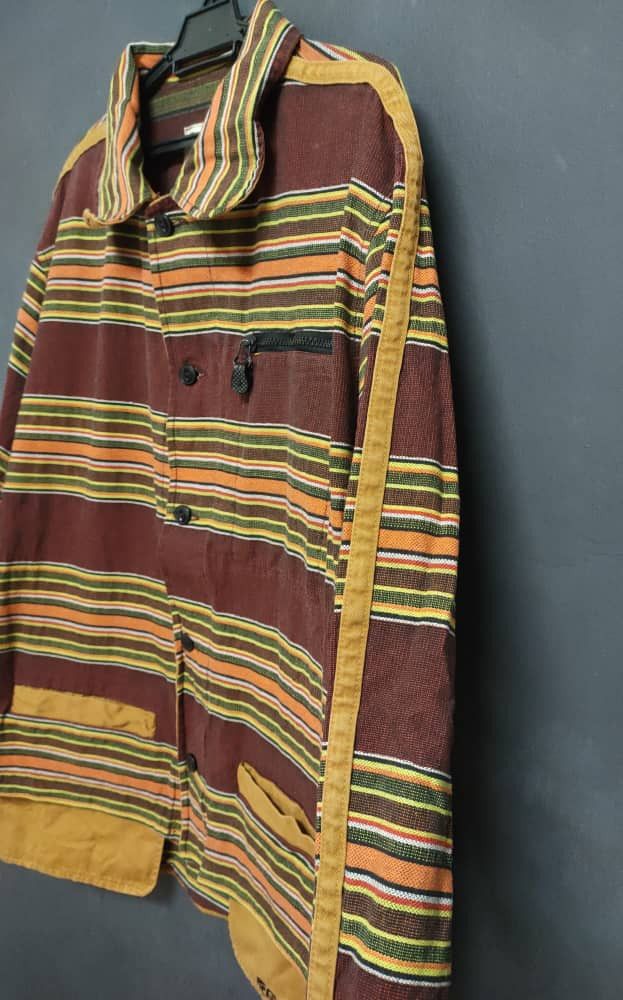 Diesel Diesel Stripes Button Up Jacket Size US M / EU 48-50 / 2 - 3 Thumbnail