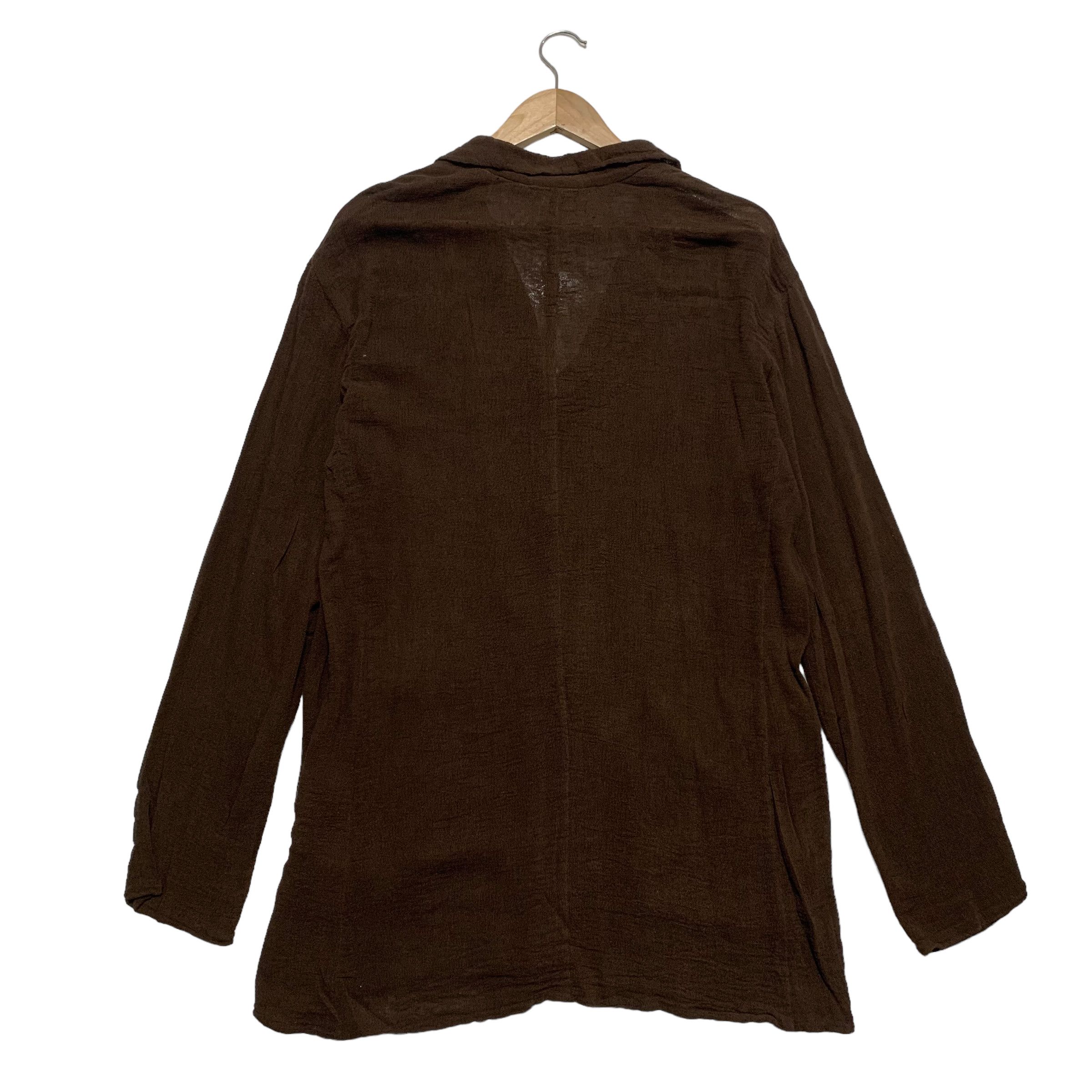 Issey Miyake Issey Miyake Permanente Shirt Jacket Size L / US 10 / IT 46 - 7 Thumbnail