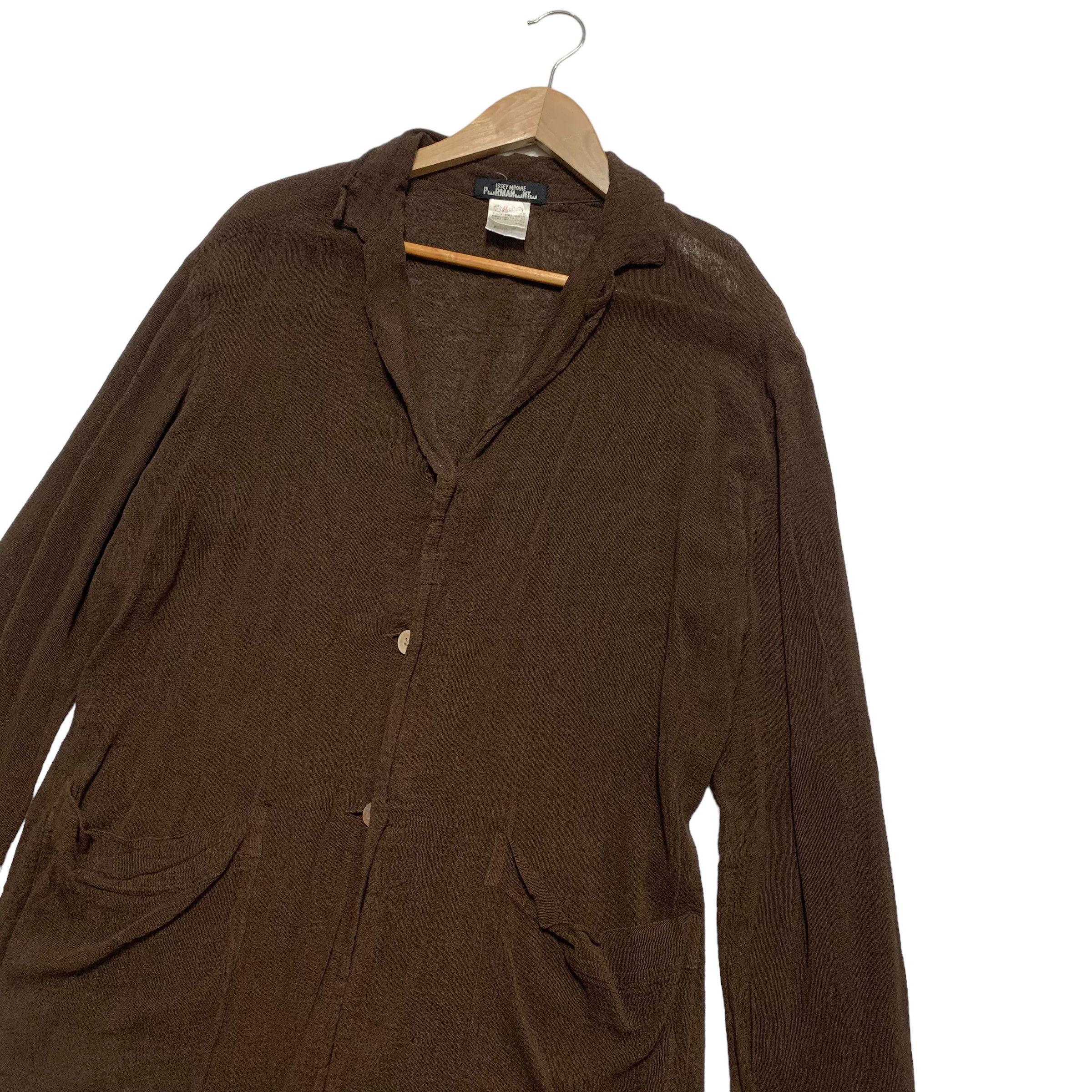 Issey Miyake Issey Miyake Permanente Shirt Jacket Size L / US 10 / IT 46 - 3 Thumbnail