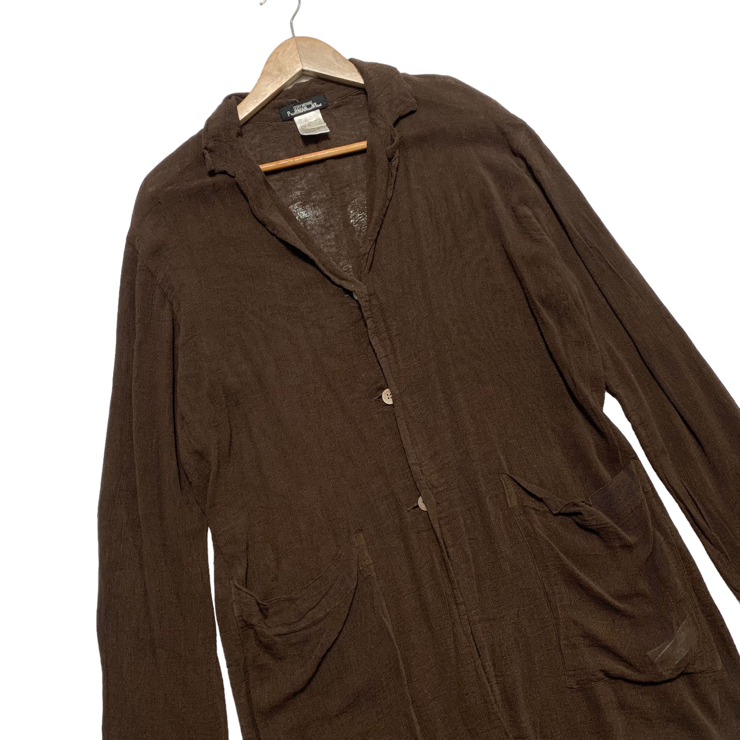 Issey Miyake Issey Miyake Permanente Shirt Jacket Size L / US 10 / IT 46 - 2 Thumbnail