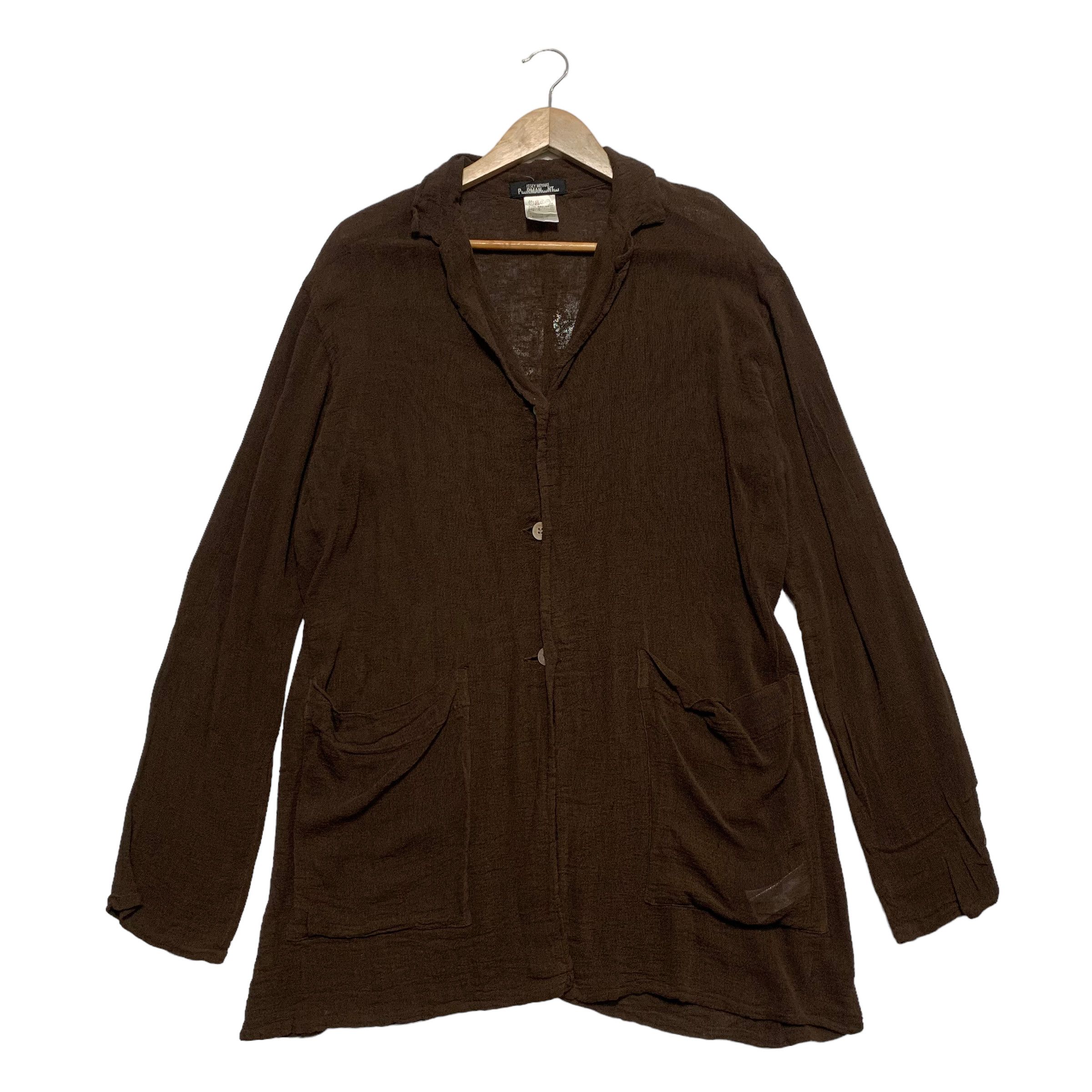 Issey Miyake Issey Miyake Permanente Shirt Jacket Size L / US 10 / IT 46 - 1 Thumbnail
