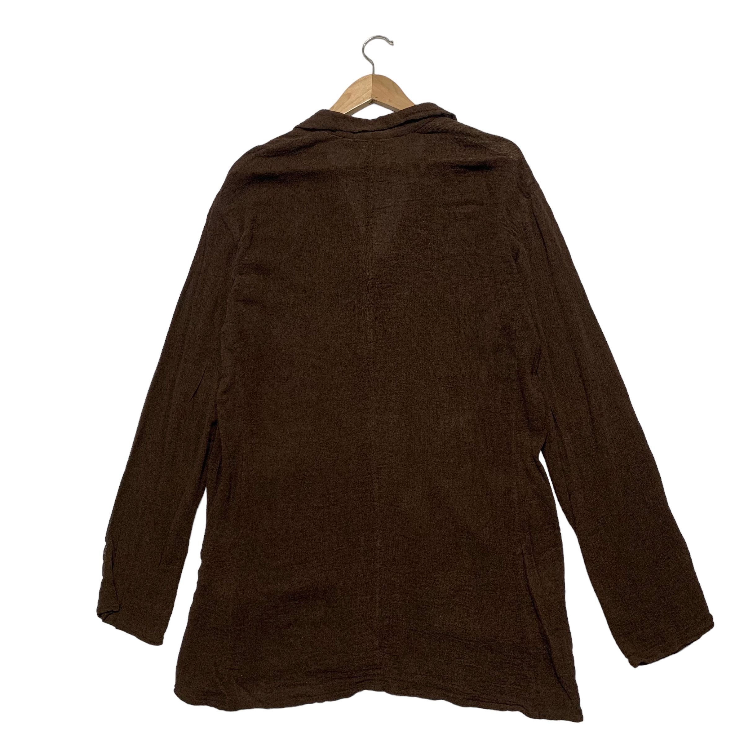Issey Miyake Issey Miyake Permanente Shirt Jacket Size L / US 10 / IT 46 - 8 Thumbnail
