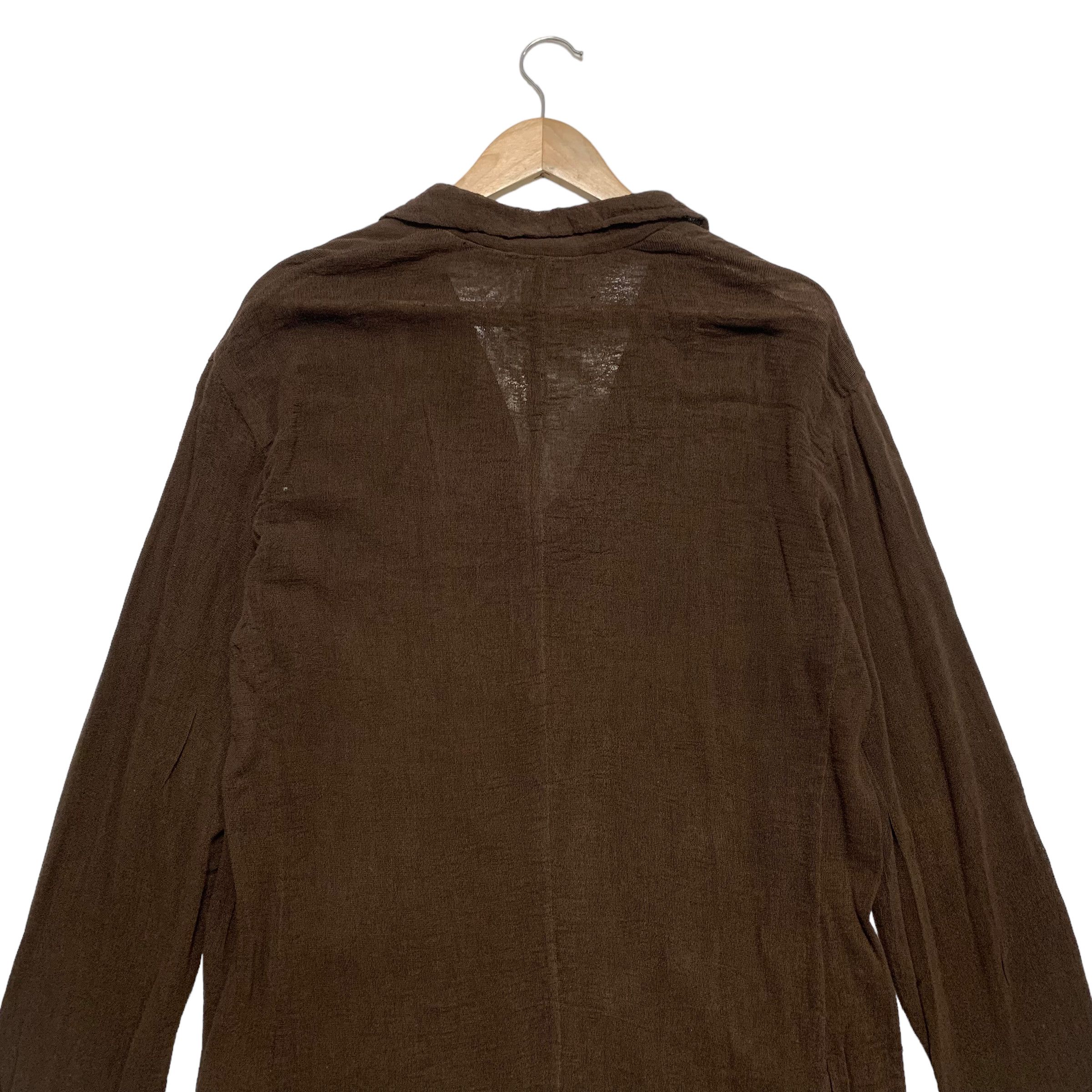 Issey Miyake Issey Miyake Permanente Shirt Jacket Size L / US 10 / IT 46 - 9 Thumbnail